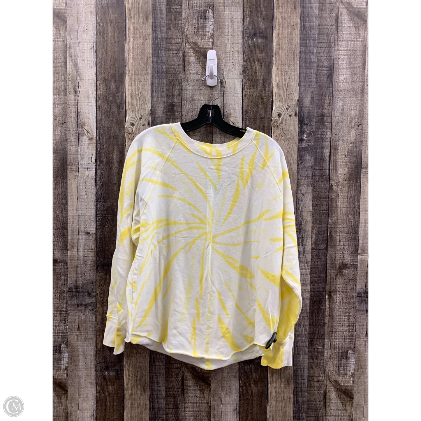 Sweatshirt Crewneck By Gap In Tie Dye Print, Size: L