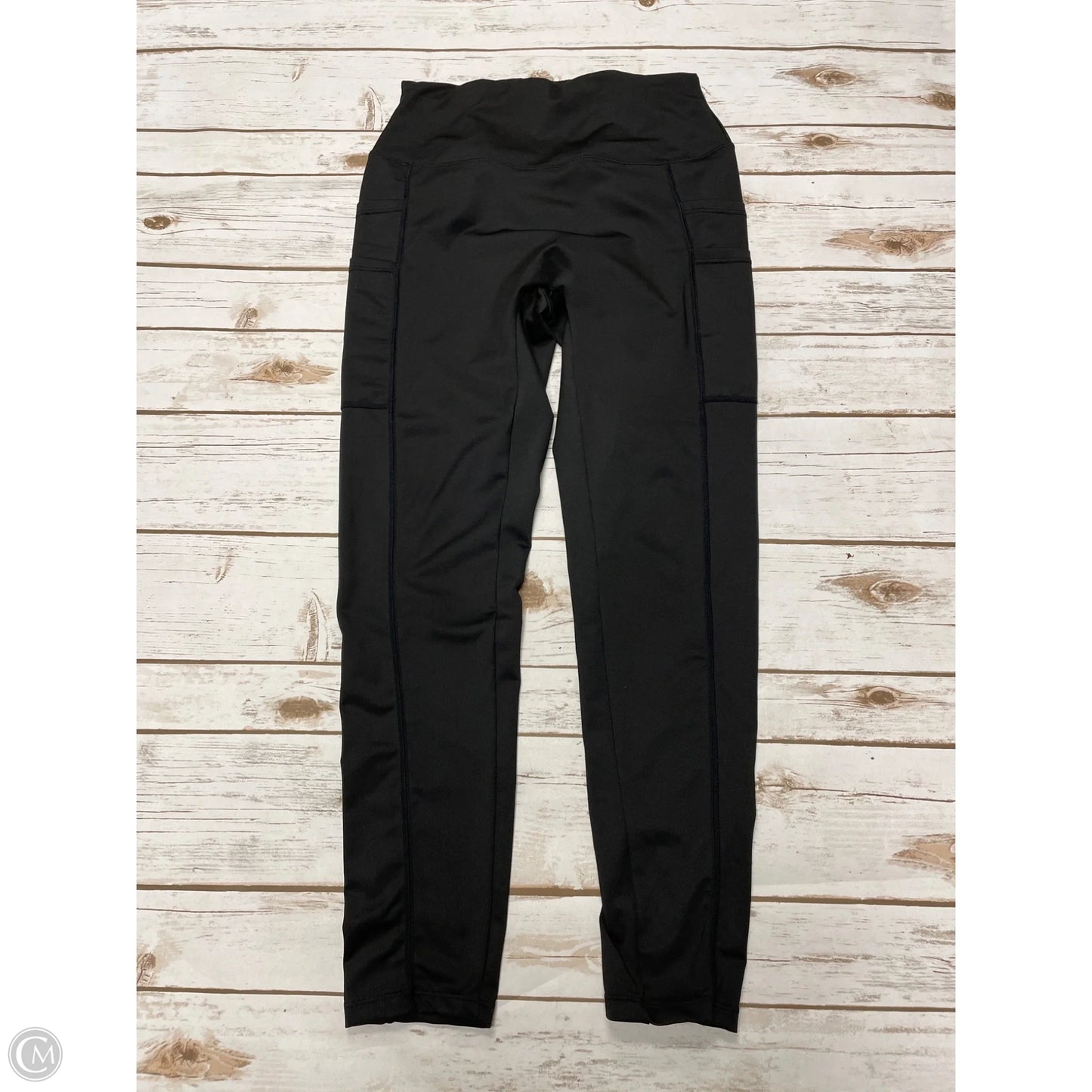 Athletic Leggings By Cmf In Black, Size: M