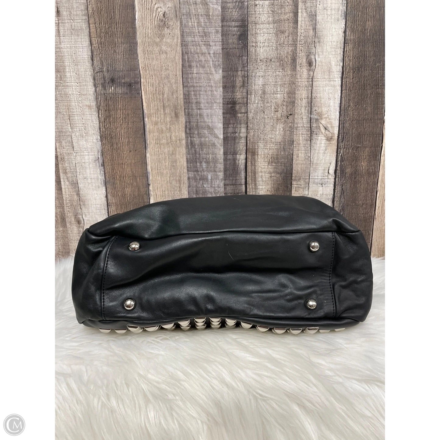 Handbag Leather By Clothes Mentor, Size: Large