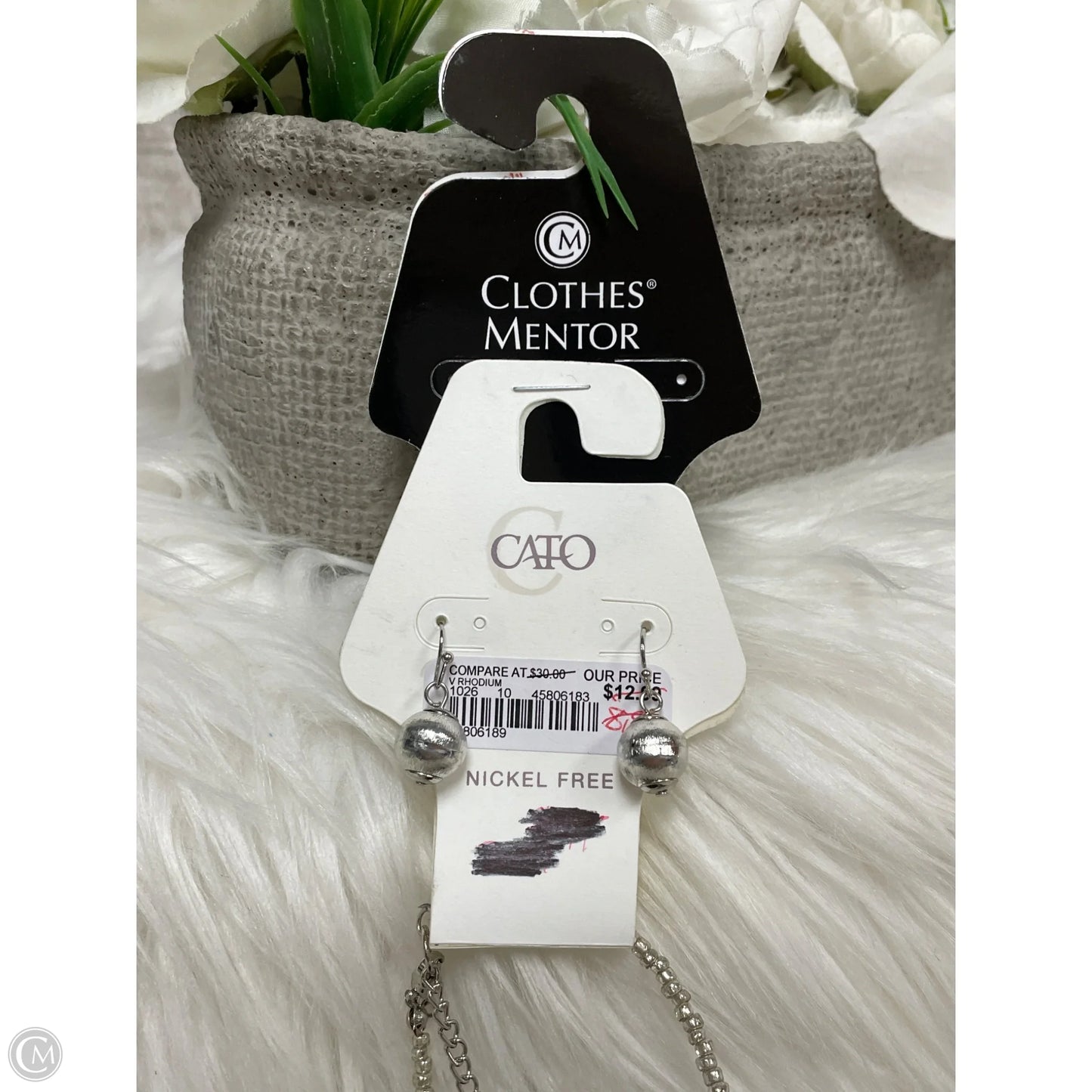 Necklace Set By Cato, Size: 02 Piece Set