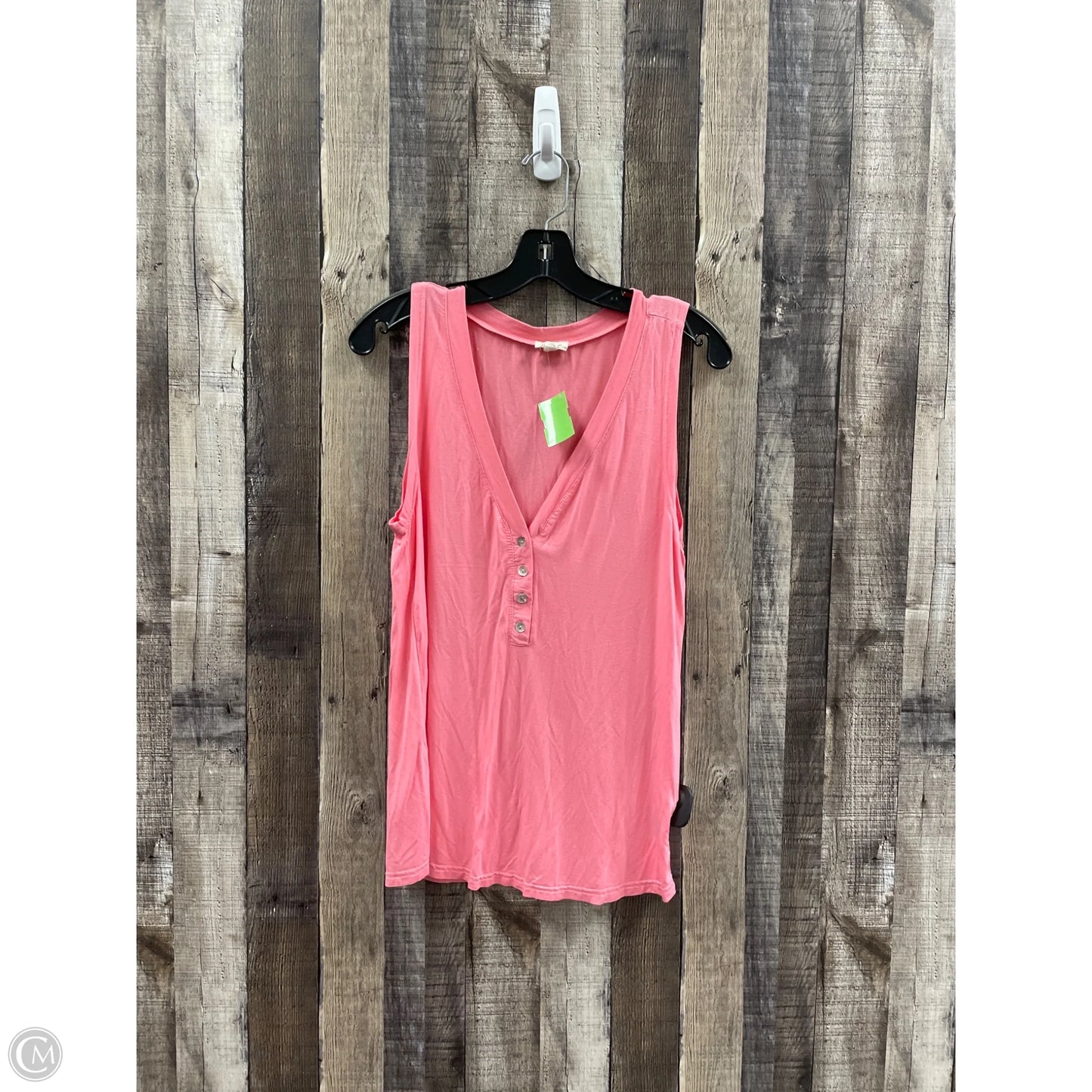 Top Sleeveless By Pol In Pink, Size: M