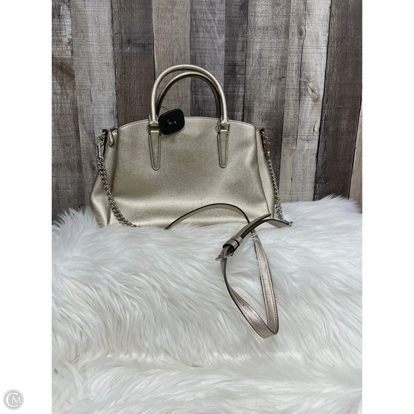 Handbag Designer By Coach, Size: Medium