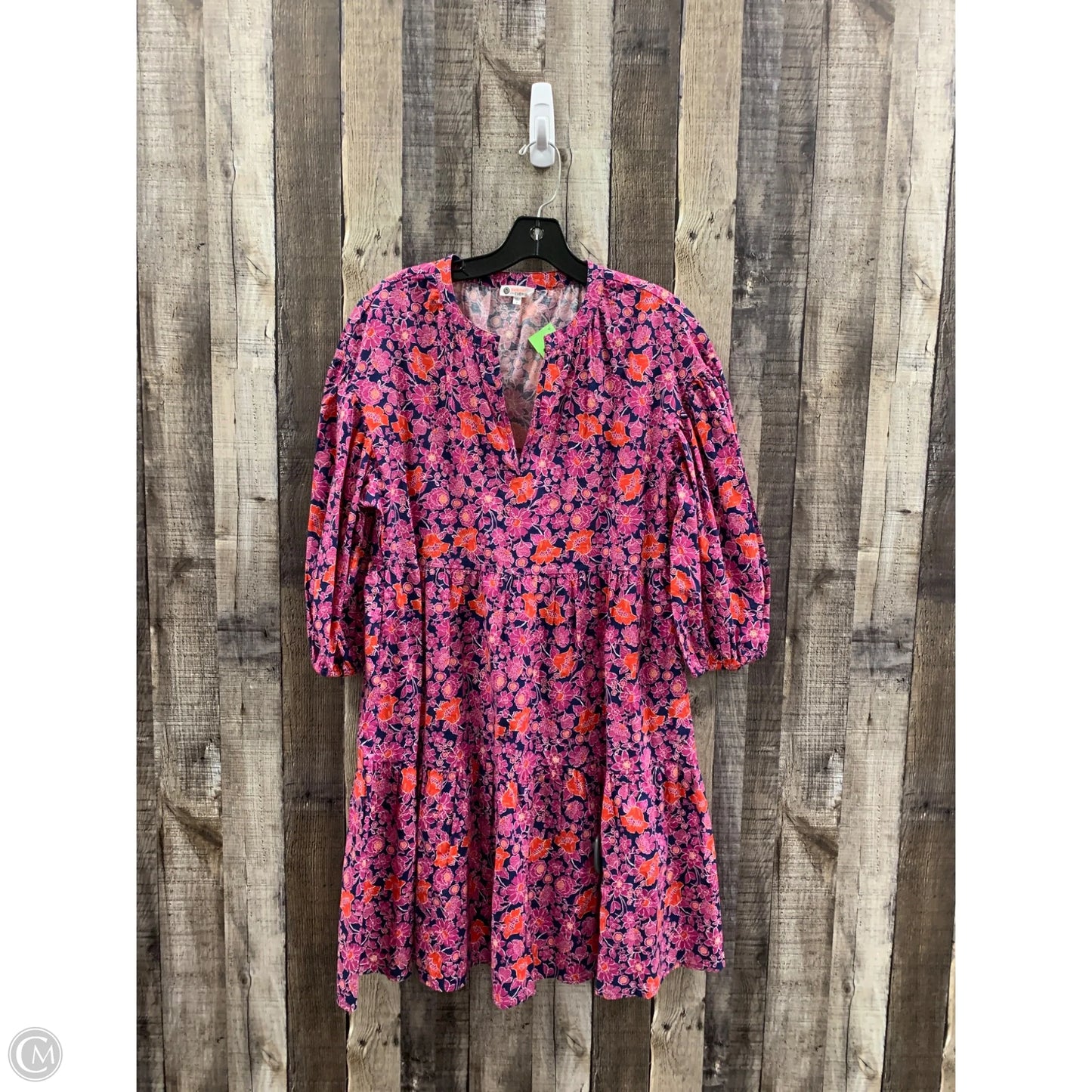 Dress Casual Midi By Sundry In Floral Print, Size: S