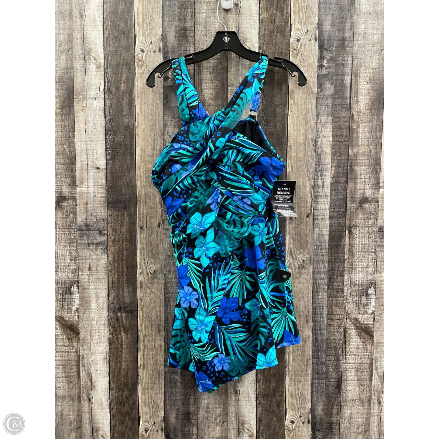 Swimsuit By Cme In Multi-colored, Size: 1x