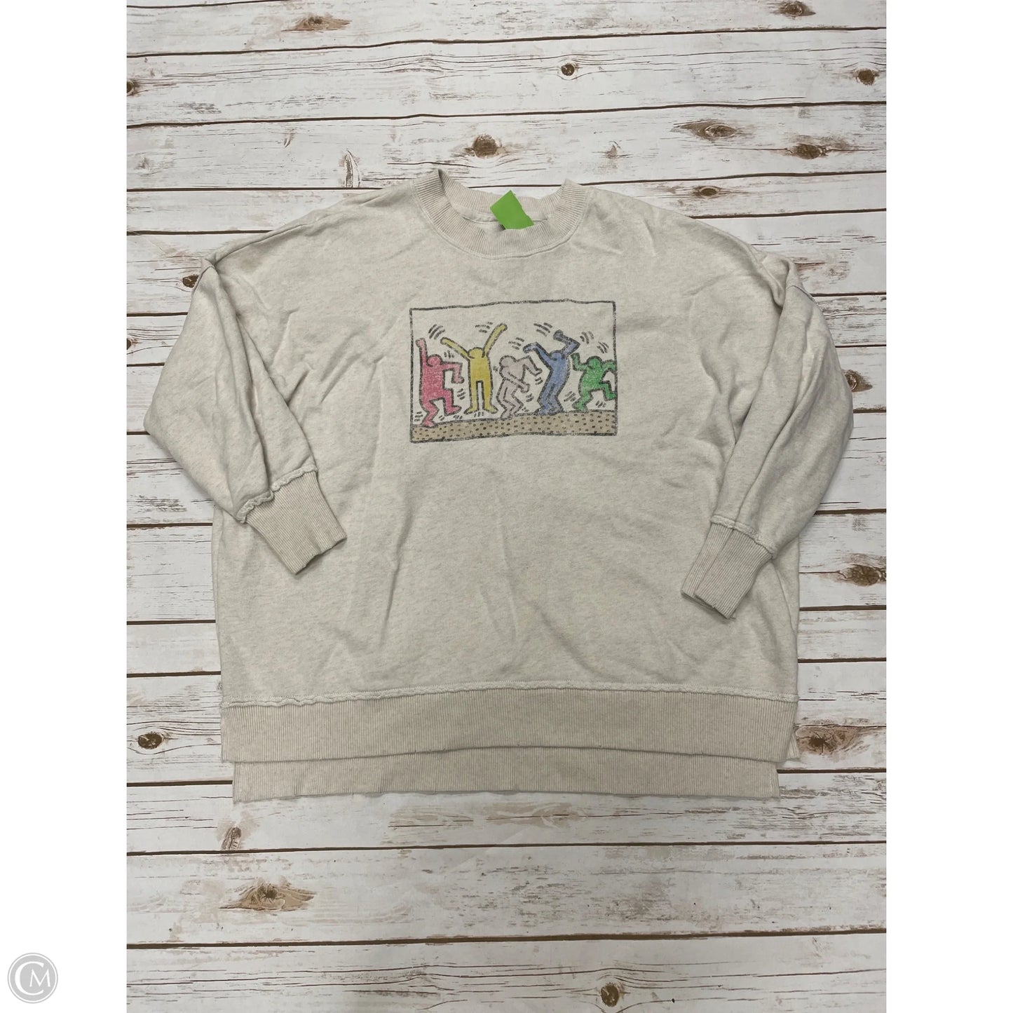Sweatshirt Collar By Aerie In Tan, Size: S
