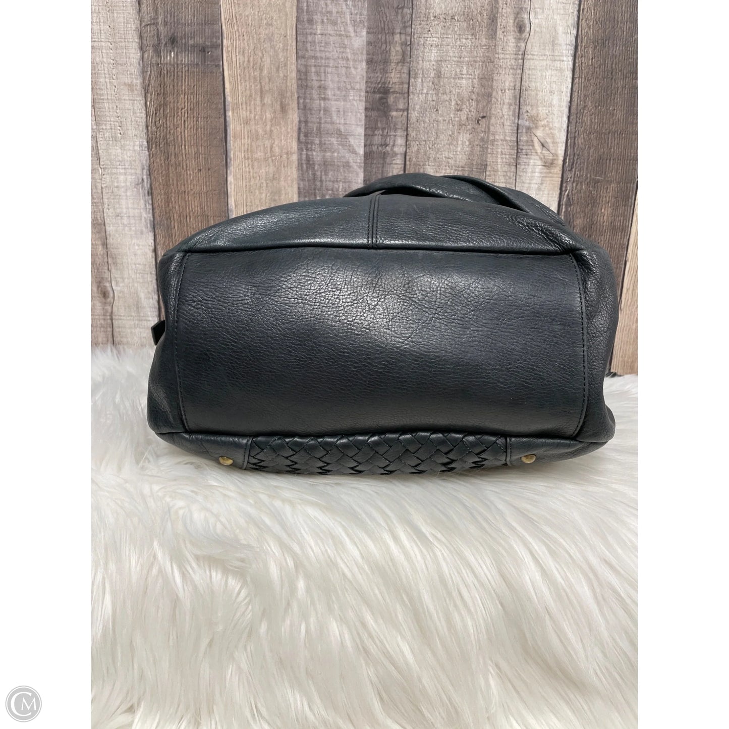 Handbag Leather By Audrey Brooke, Size: Large