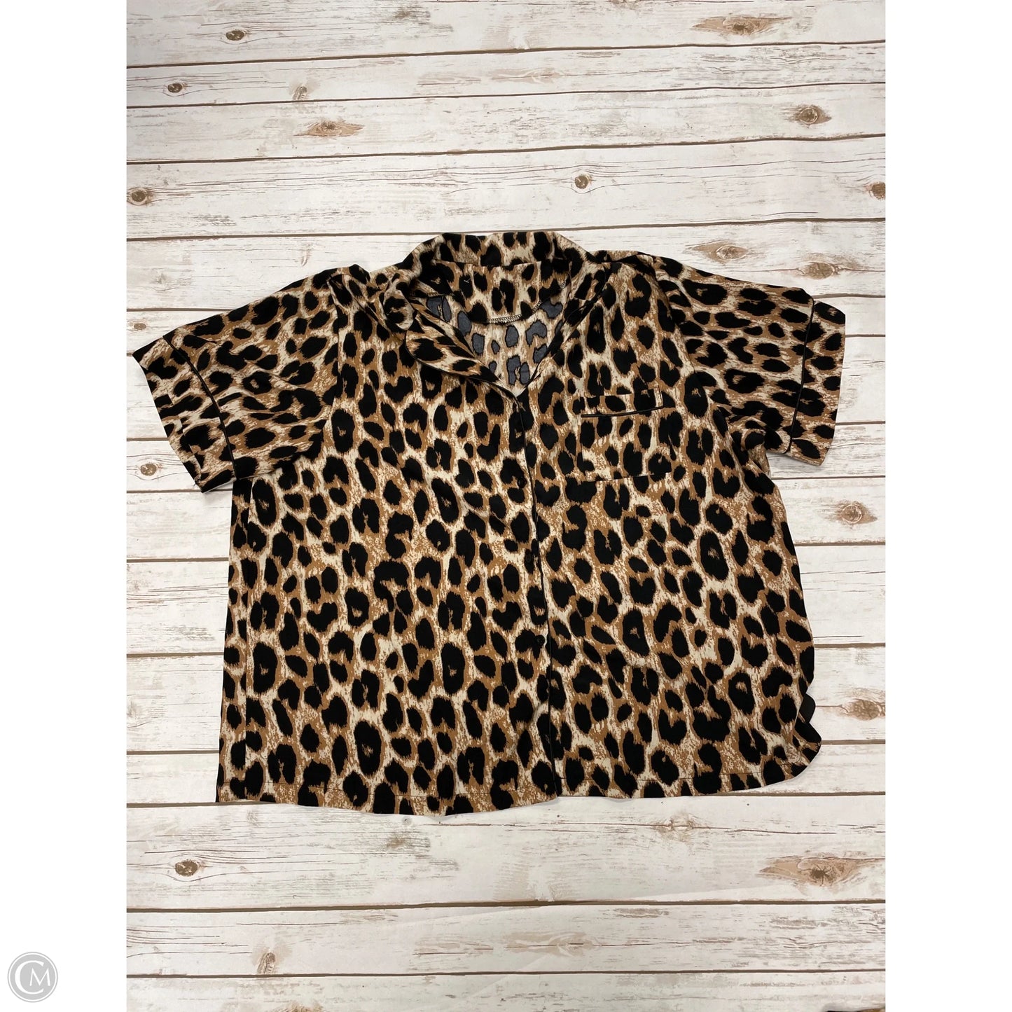Pajamas 2pc By Shein In Animal Print, Size: 4x