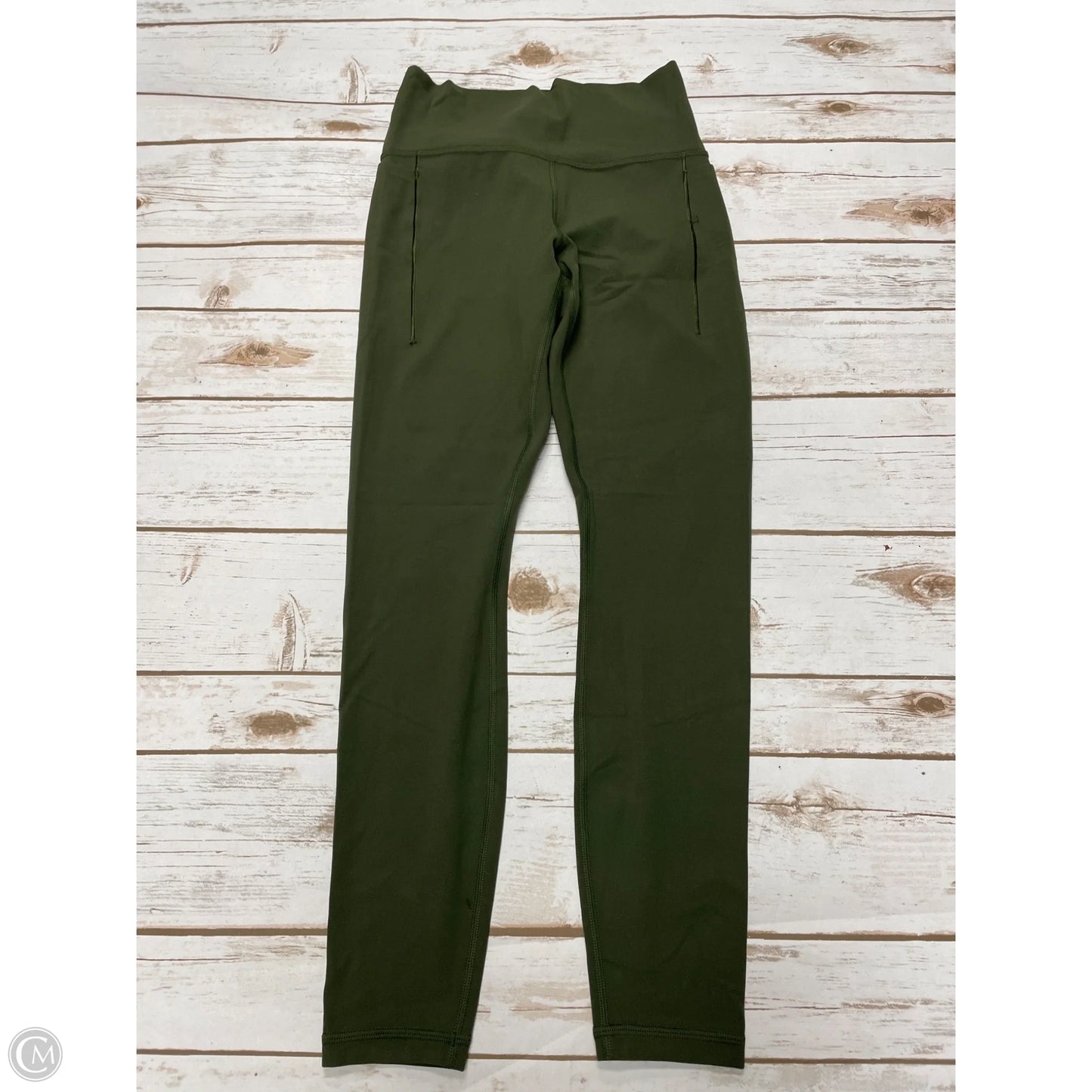Athletic Leggings Capris By Athleta In Green, Size: S