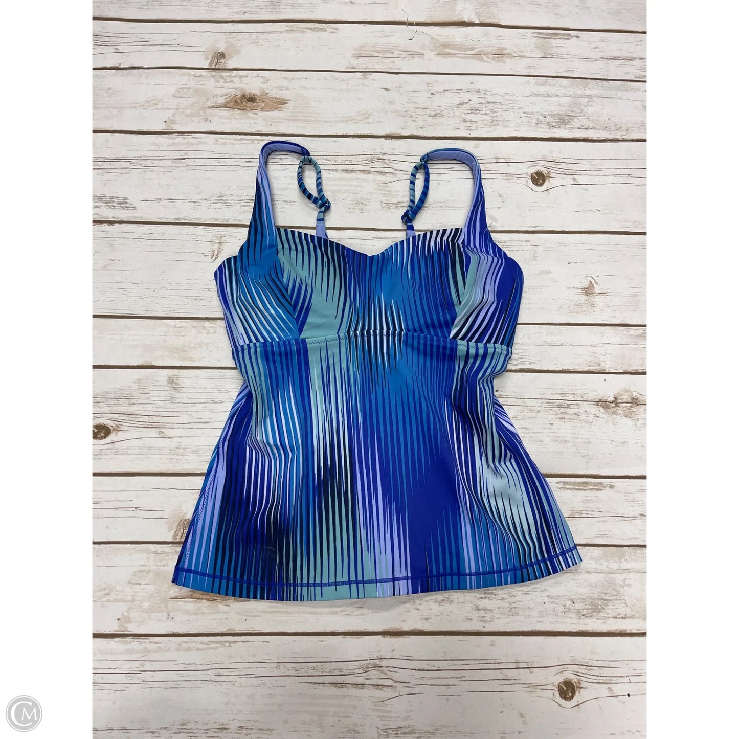 Swimsuit Top By Athleta In Blue, Size: M