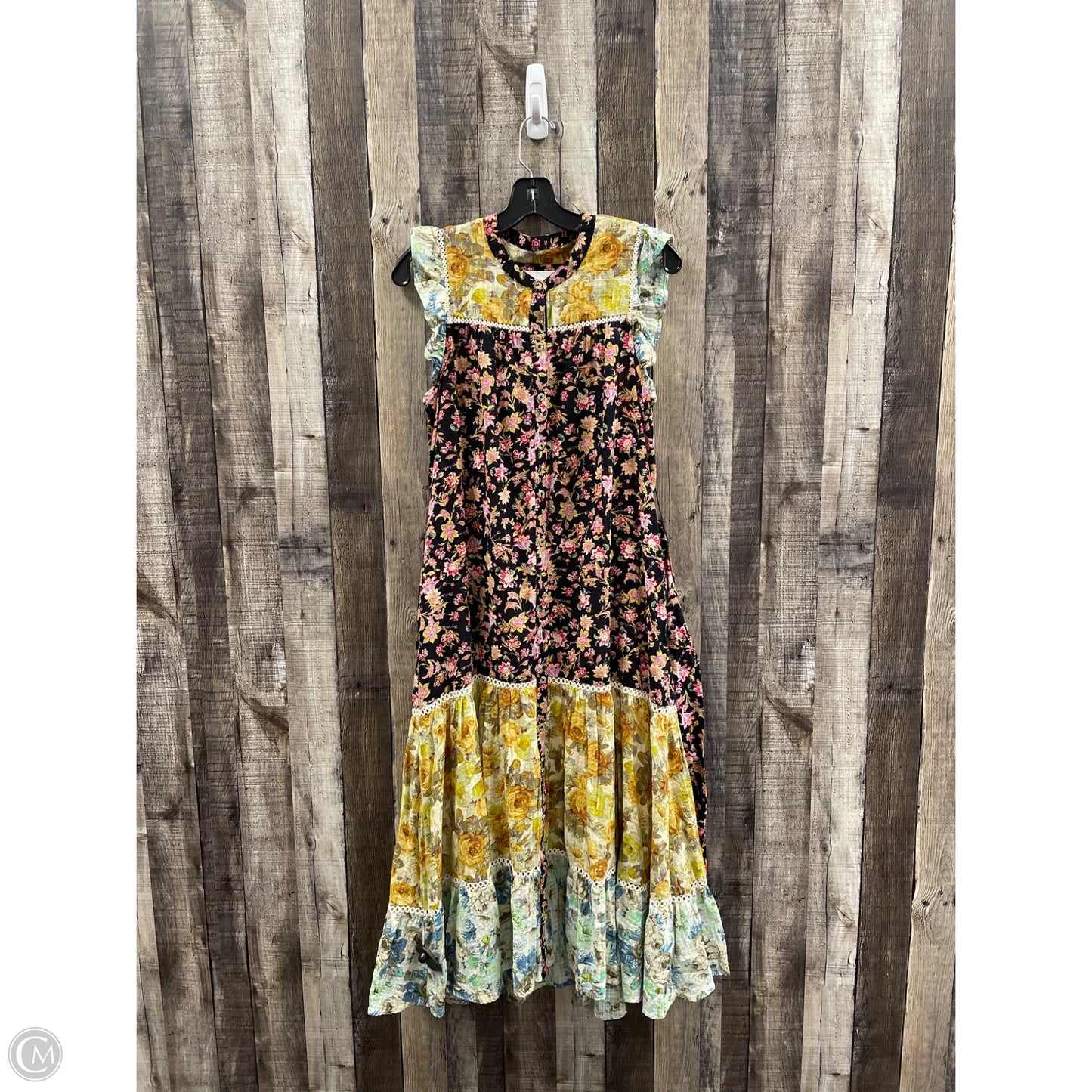 Dress Casual Maxi By Anthropologie In Multi-colored, Size: S
