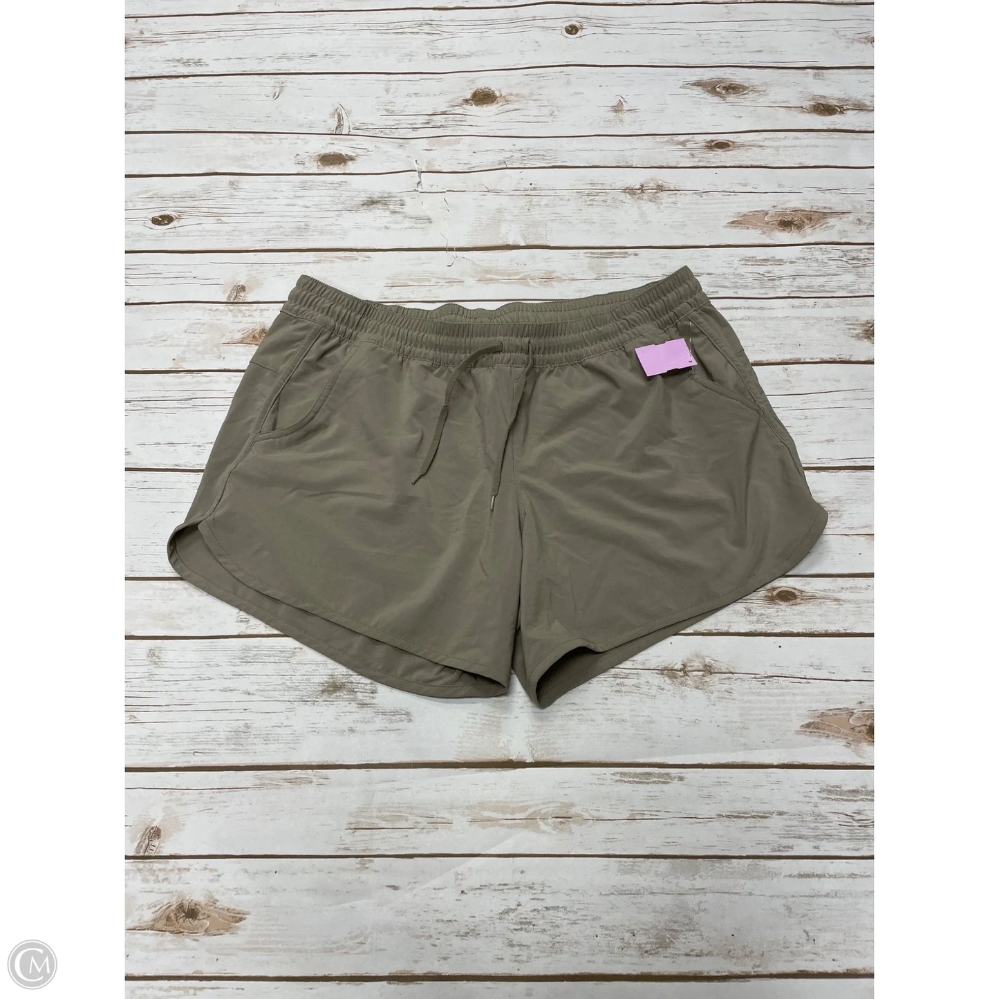 Athletic Shorts By Columbia In Tan, Size: Xl