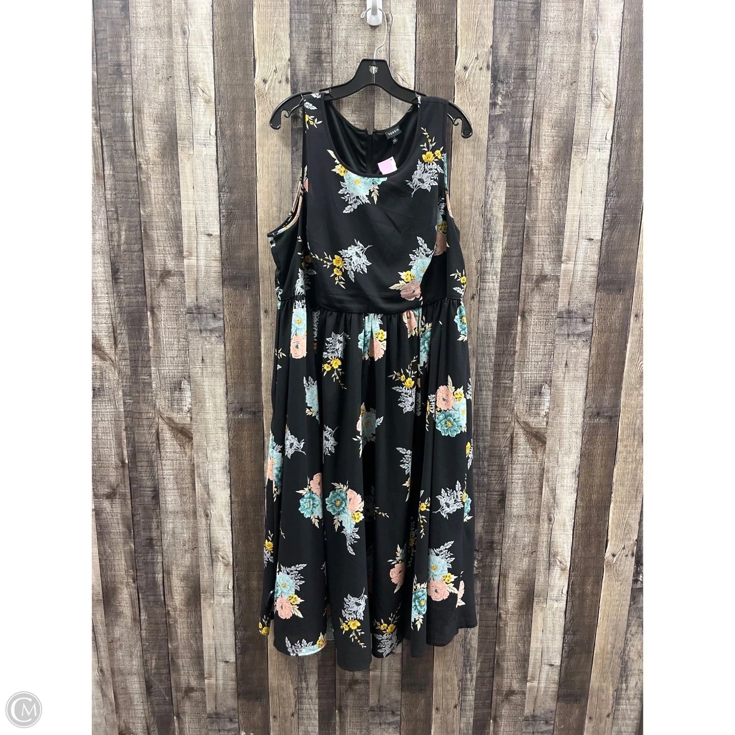 Dress Casual Maxi By Torrid In Black, Size: 2