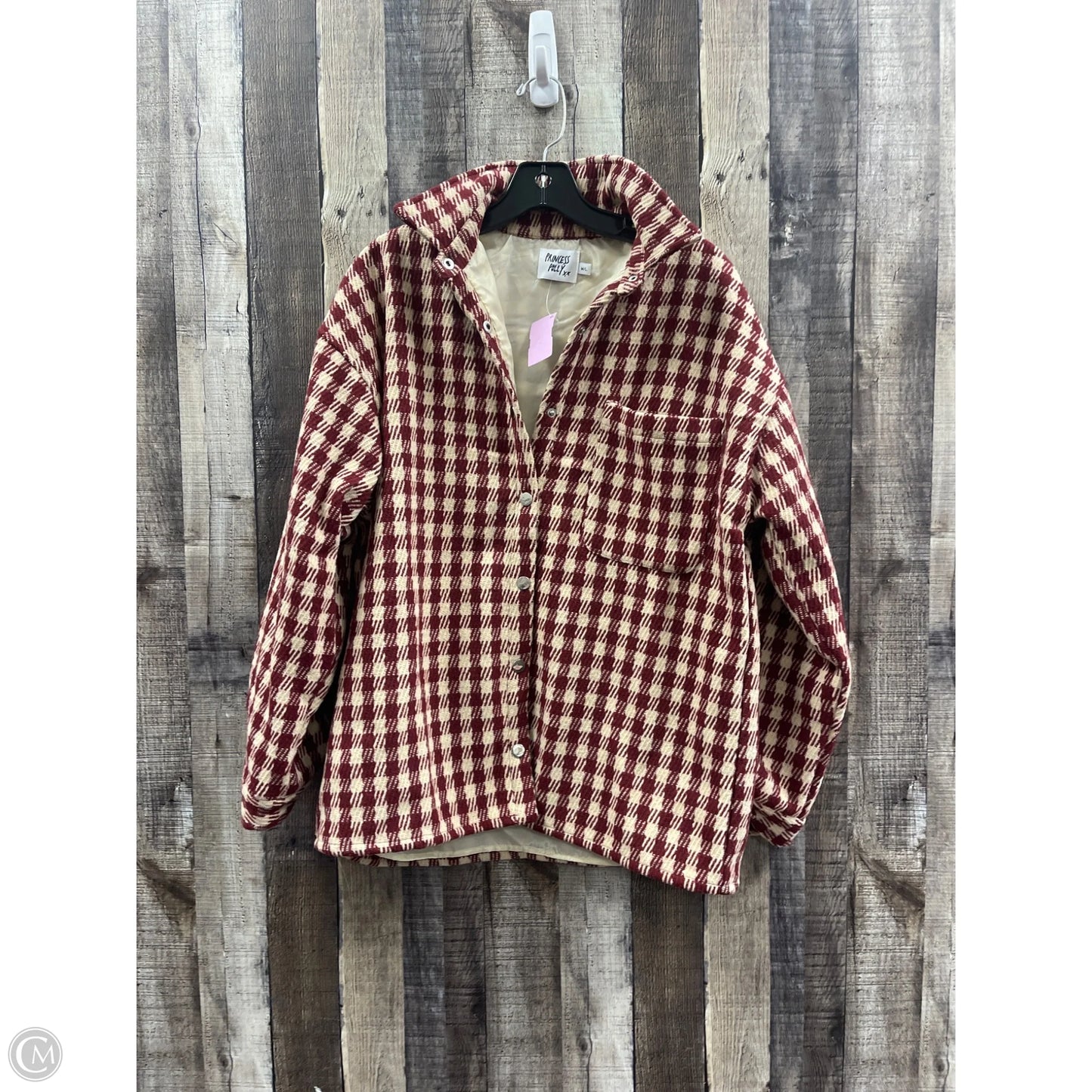 Jacket Other By Cme In Checkered Pattern, Size: M