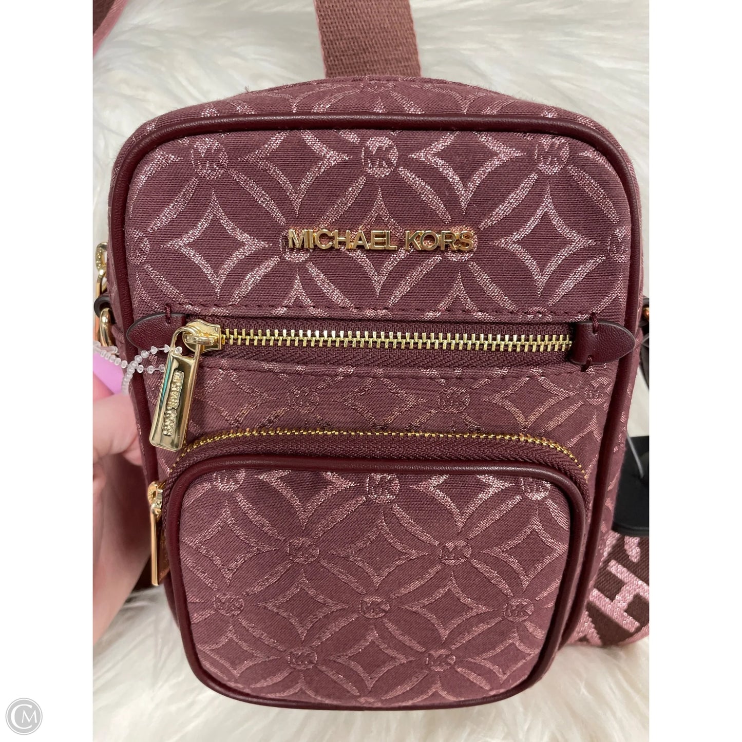 Crossbody Designer By Michael Kors, Size: Small