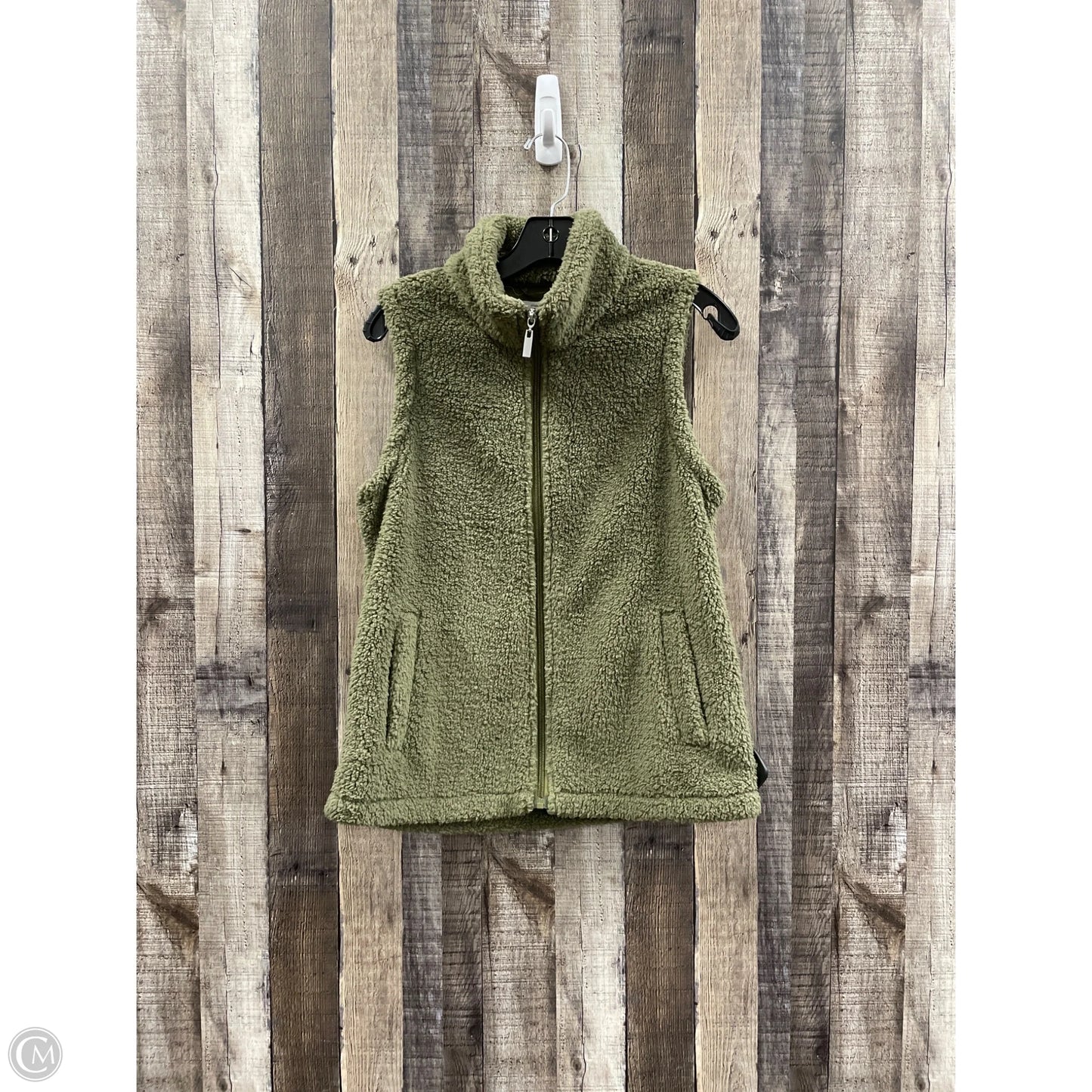 Vest Fleece By Maurices In Green, Size: S