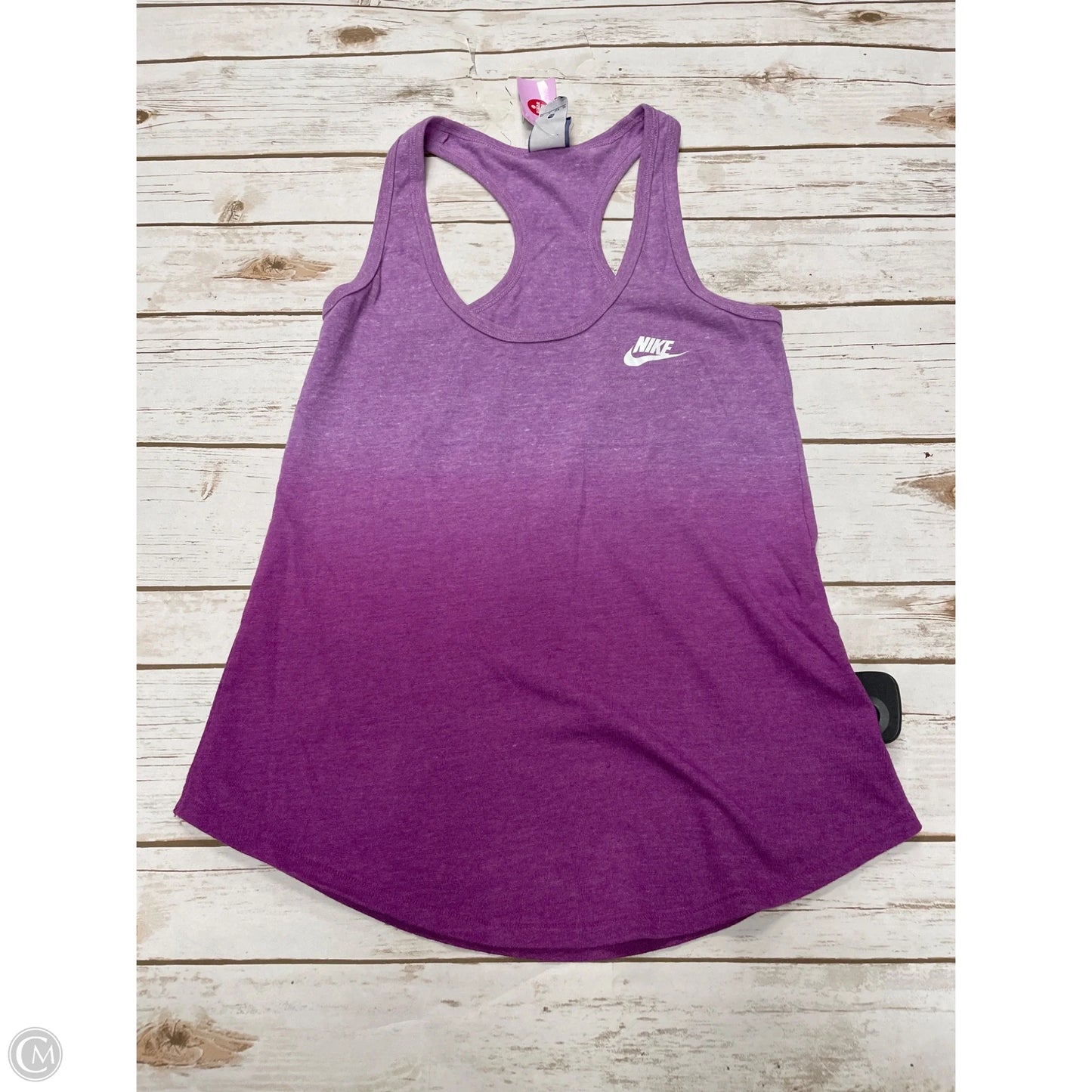 Athletic Tank Top By Nike In Purple, Size: Xs