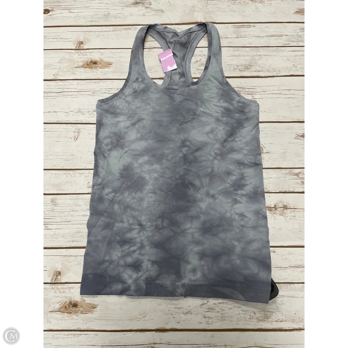 Athletic Tank Top By Lululemon In Tie Dye Print, Size: S