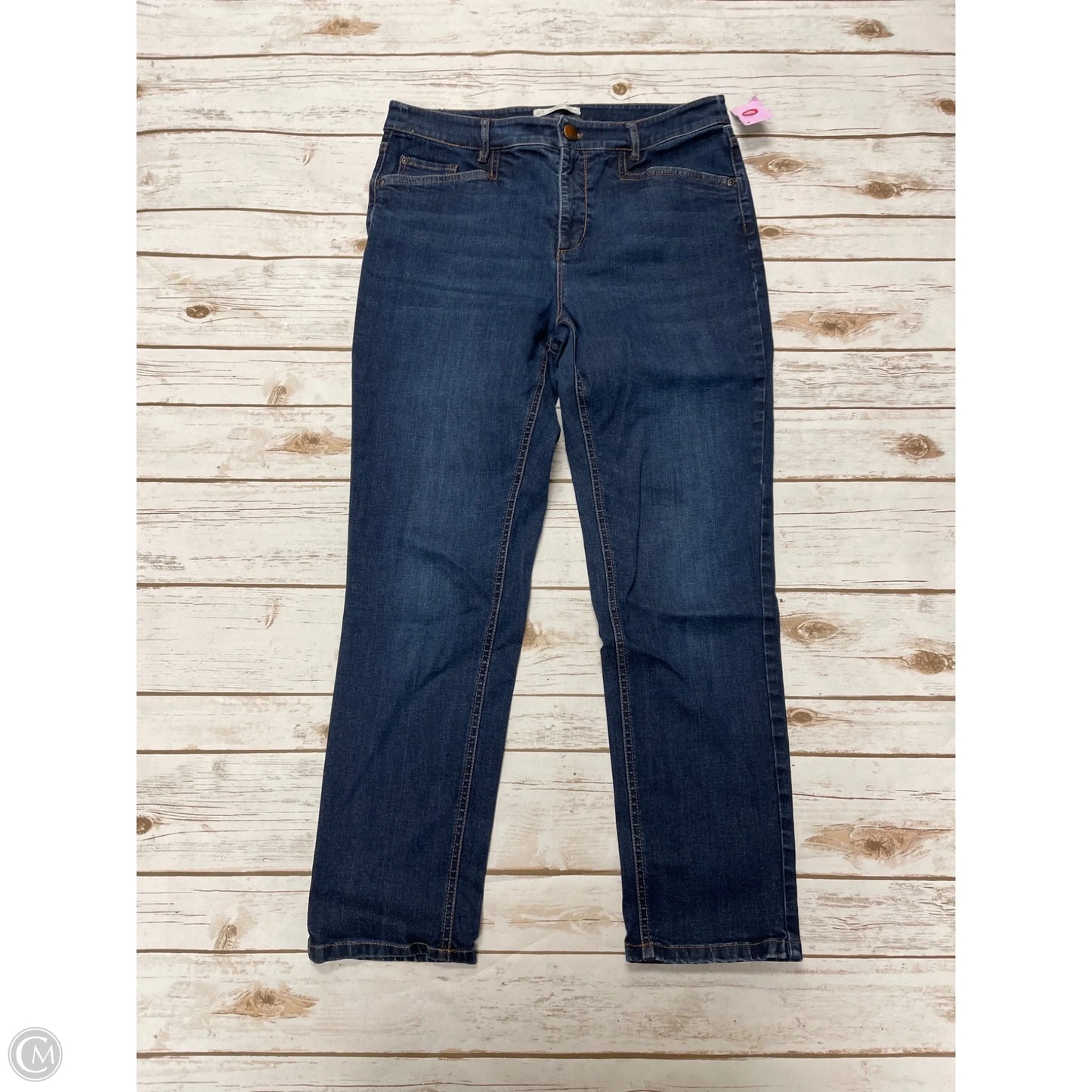 Jeans Cropped By J. Jill In Blue Denim, Size: 10