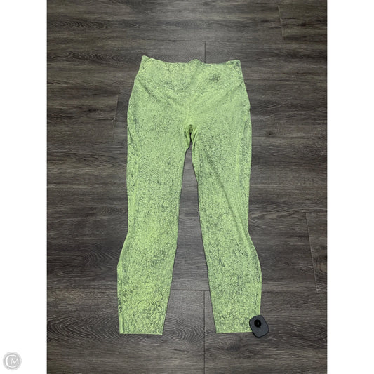 Athletic Leggings By Lululemon In Green, Size: 10