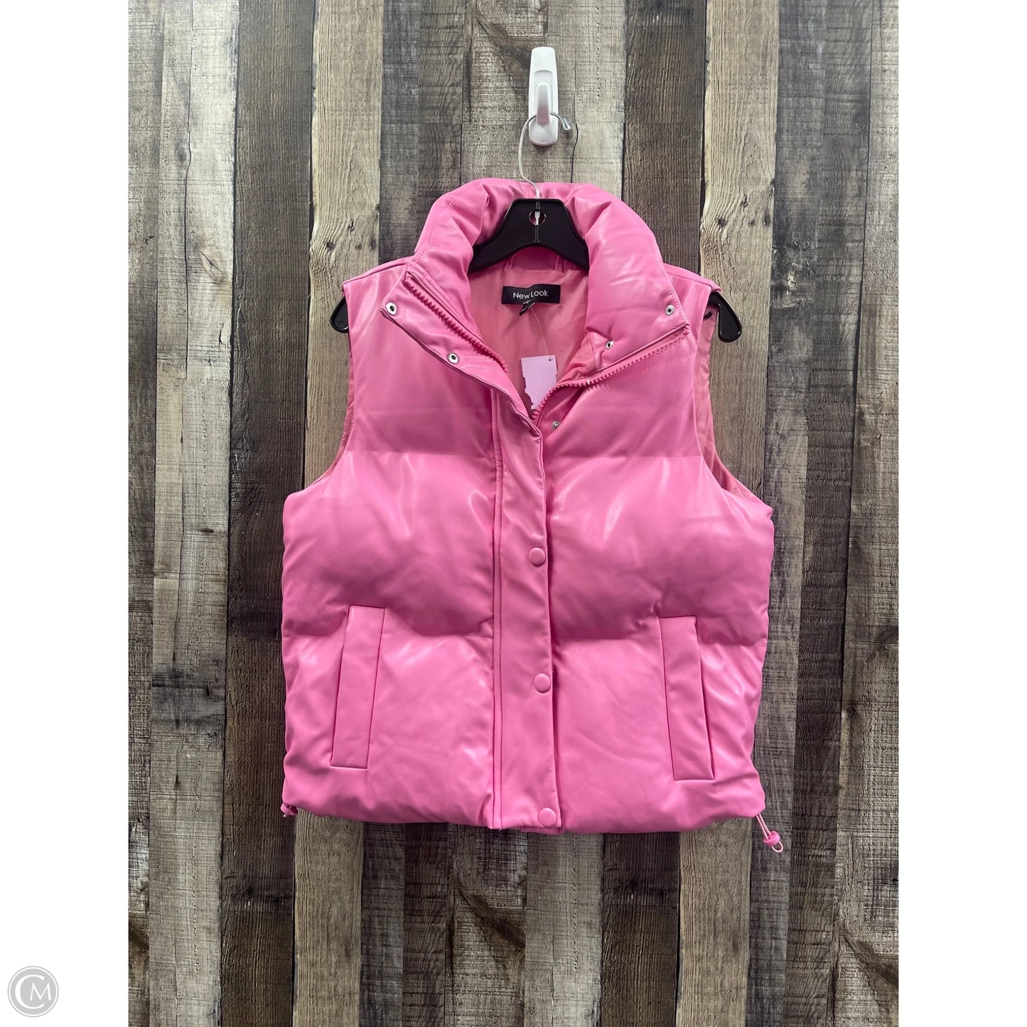 Vest Puffer & Quilted By New Look In Pink, Size: S