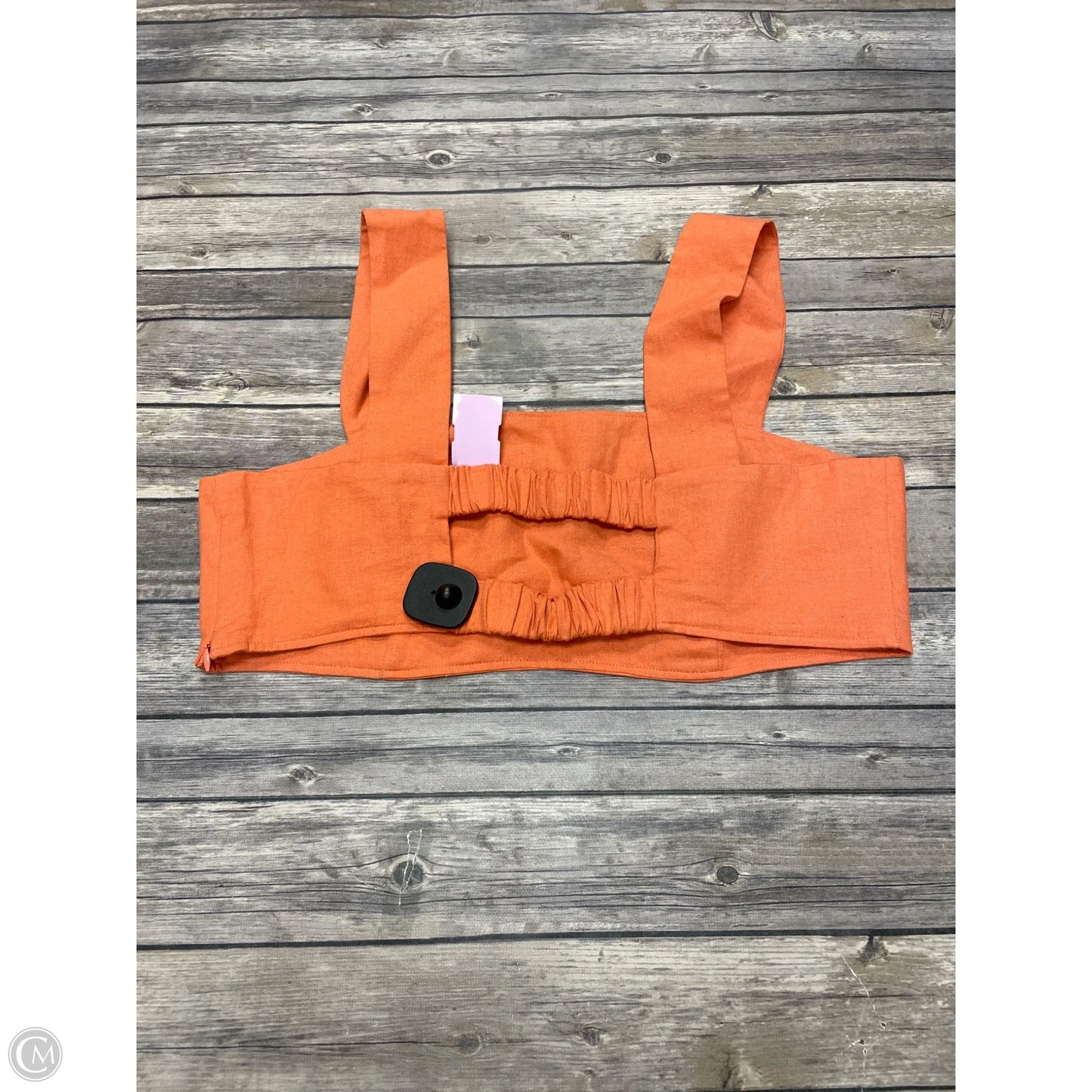 Top Sleeveless By Cme In Orange, Size: Xl