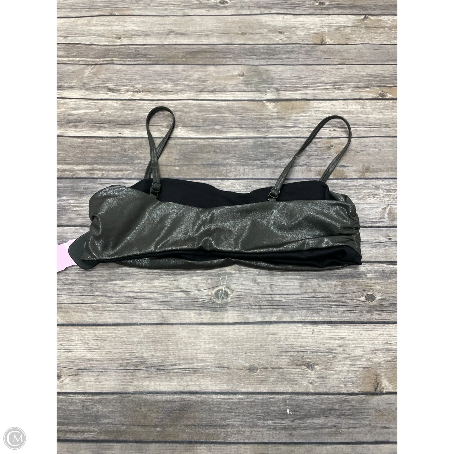 Athletic Bra By Gapfit In Silver, Size: M