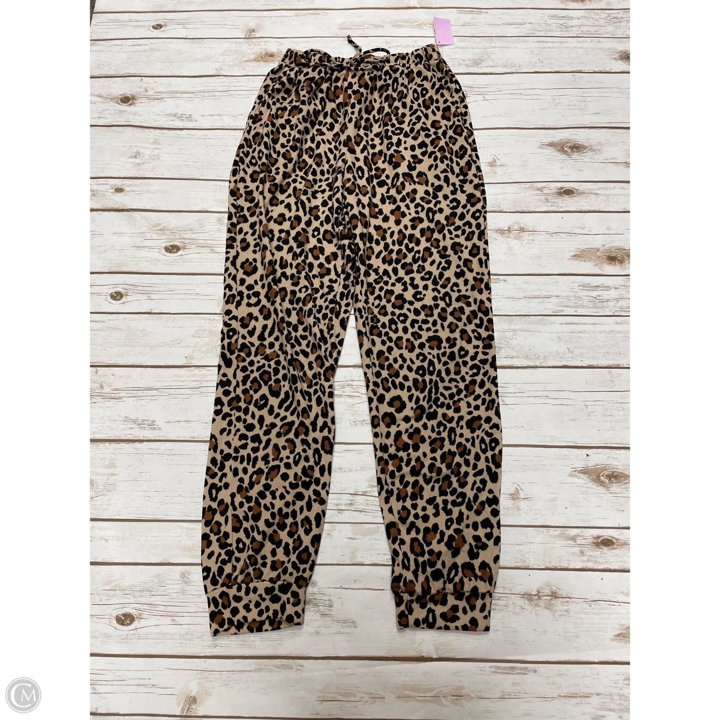 Pants Joggers By Haptics In Animal Print, Size: Xs