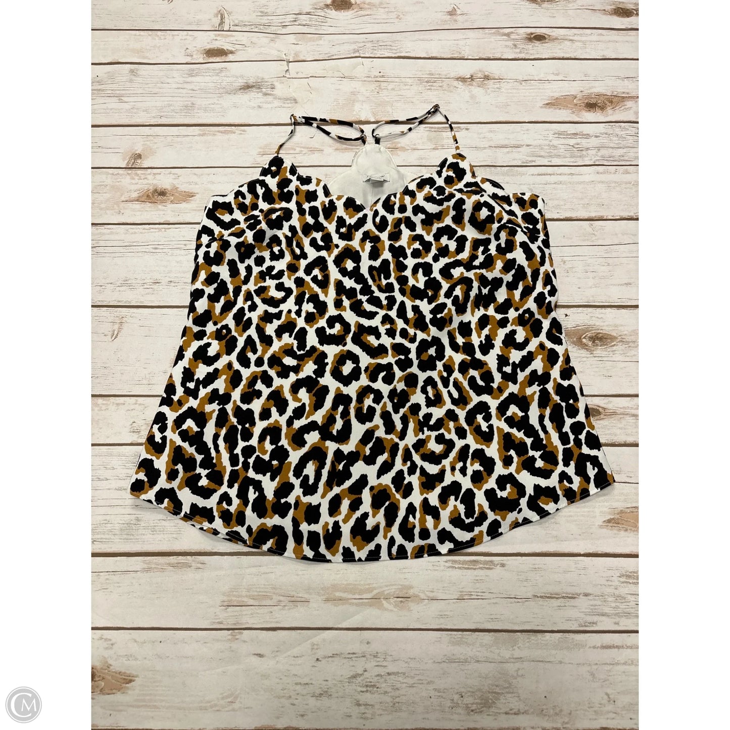 Top Sleeveless By J. Crew In Animal Print, Size: S