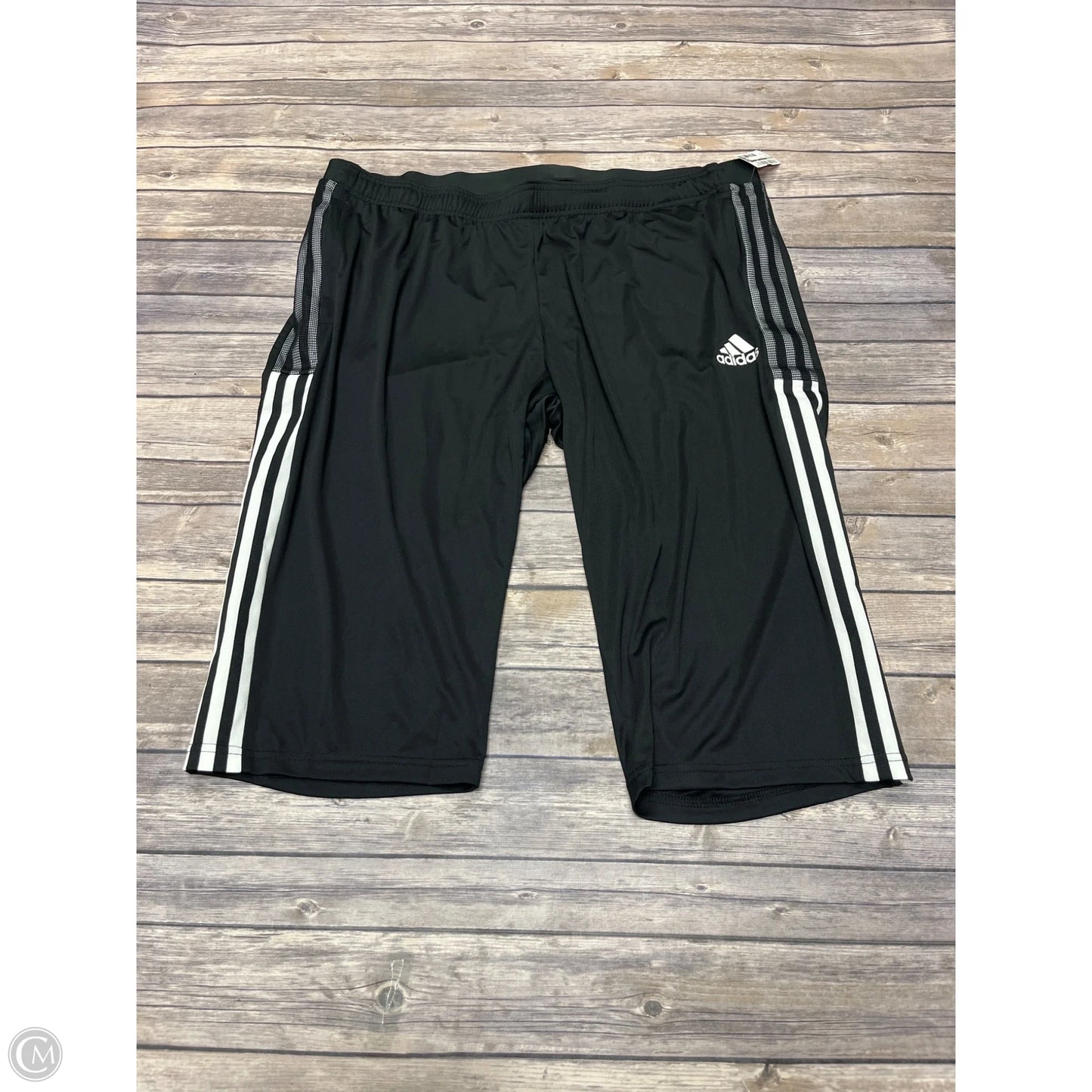 Athletic Shorts By Adidas In Black, Size: 2x