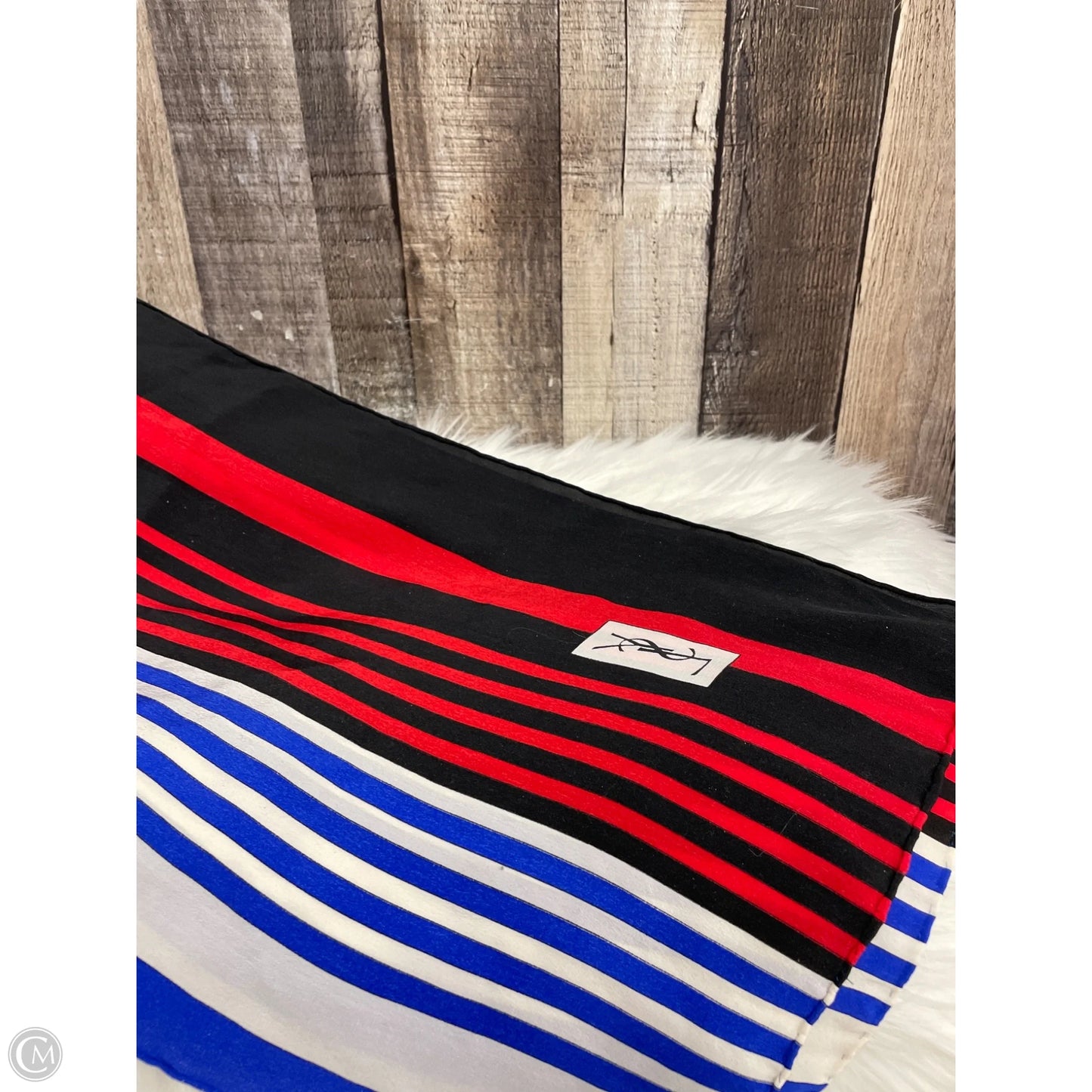 Scarf Luxury Designer By Yves Saint Laurent