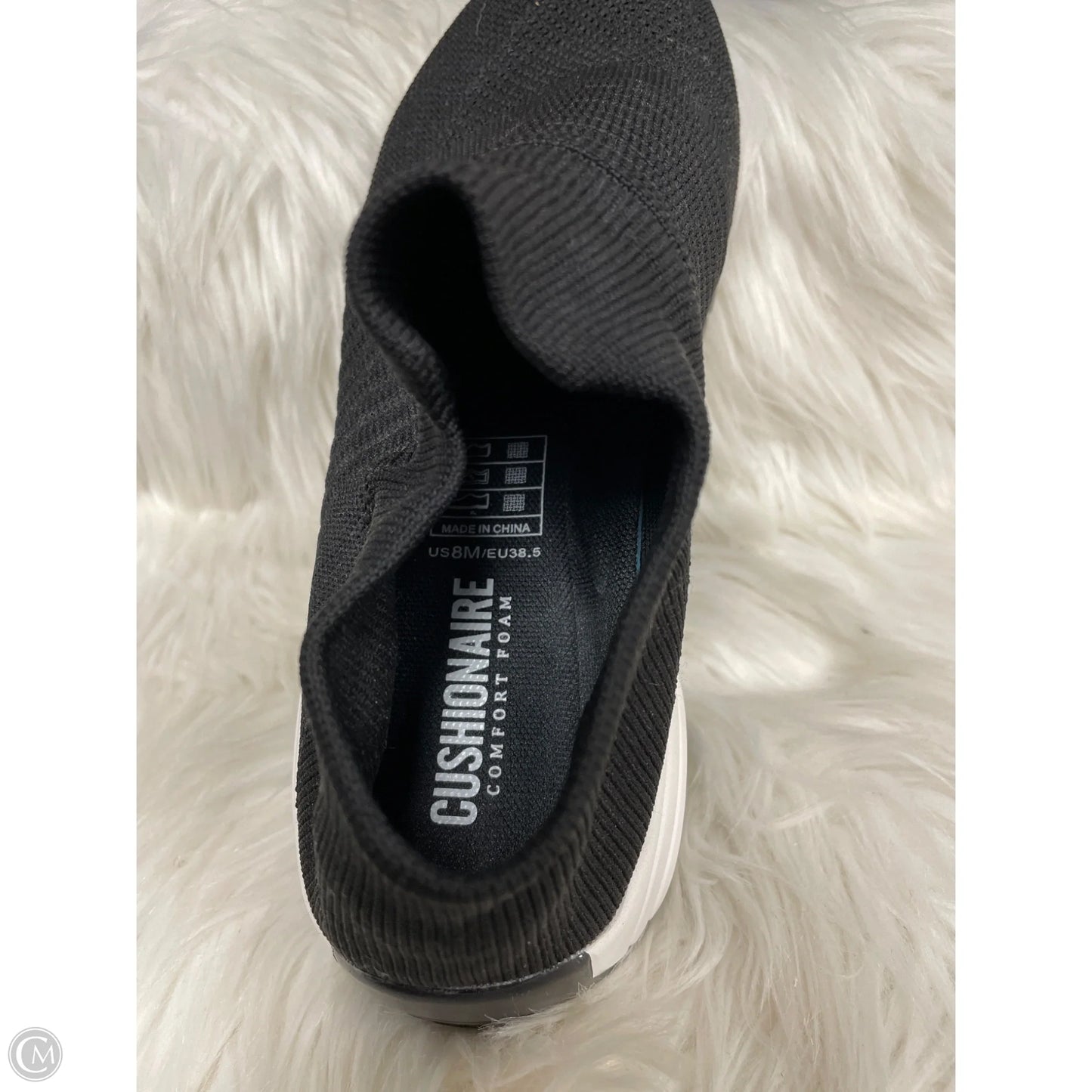 Shoes Sneakers By Cushionaire In Black, Size: 8.5