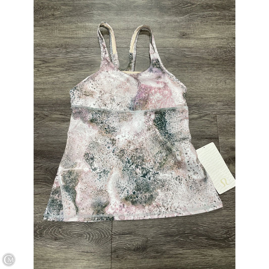 Athletic Tank Top By Lululemon In Multi-colored, Size: 8