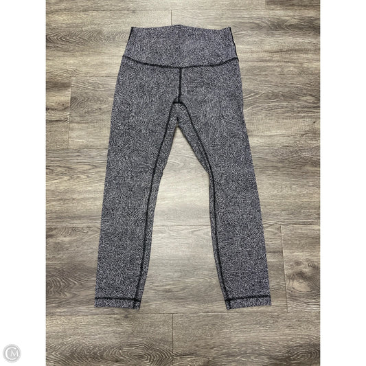 Athletic Leggings By Lululemon In Black, Size: 8