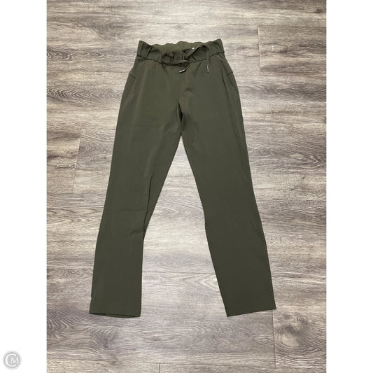 Athletic Pants By Lululemon In Green, Size: 2