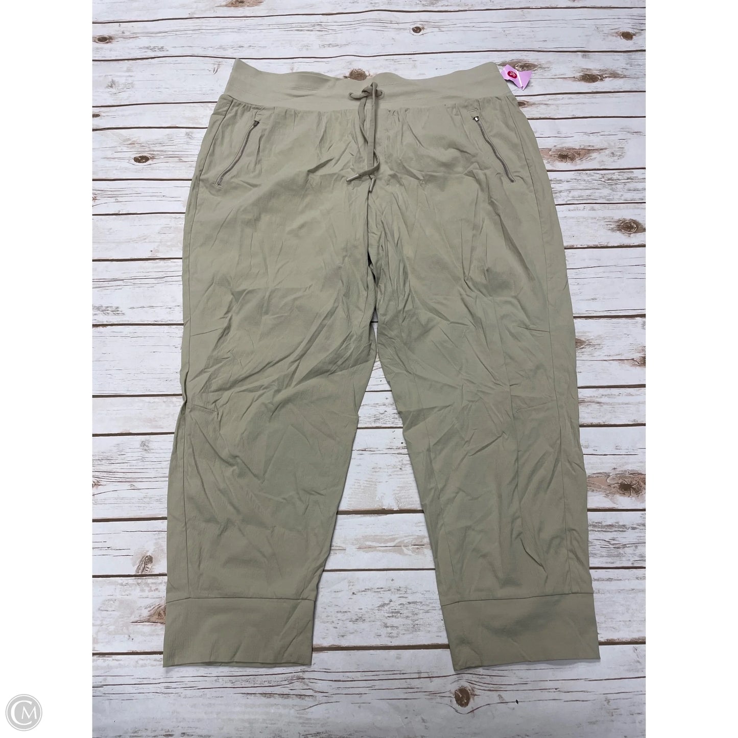 Athletic Pants By Athleta In Tan, Size: 1x