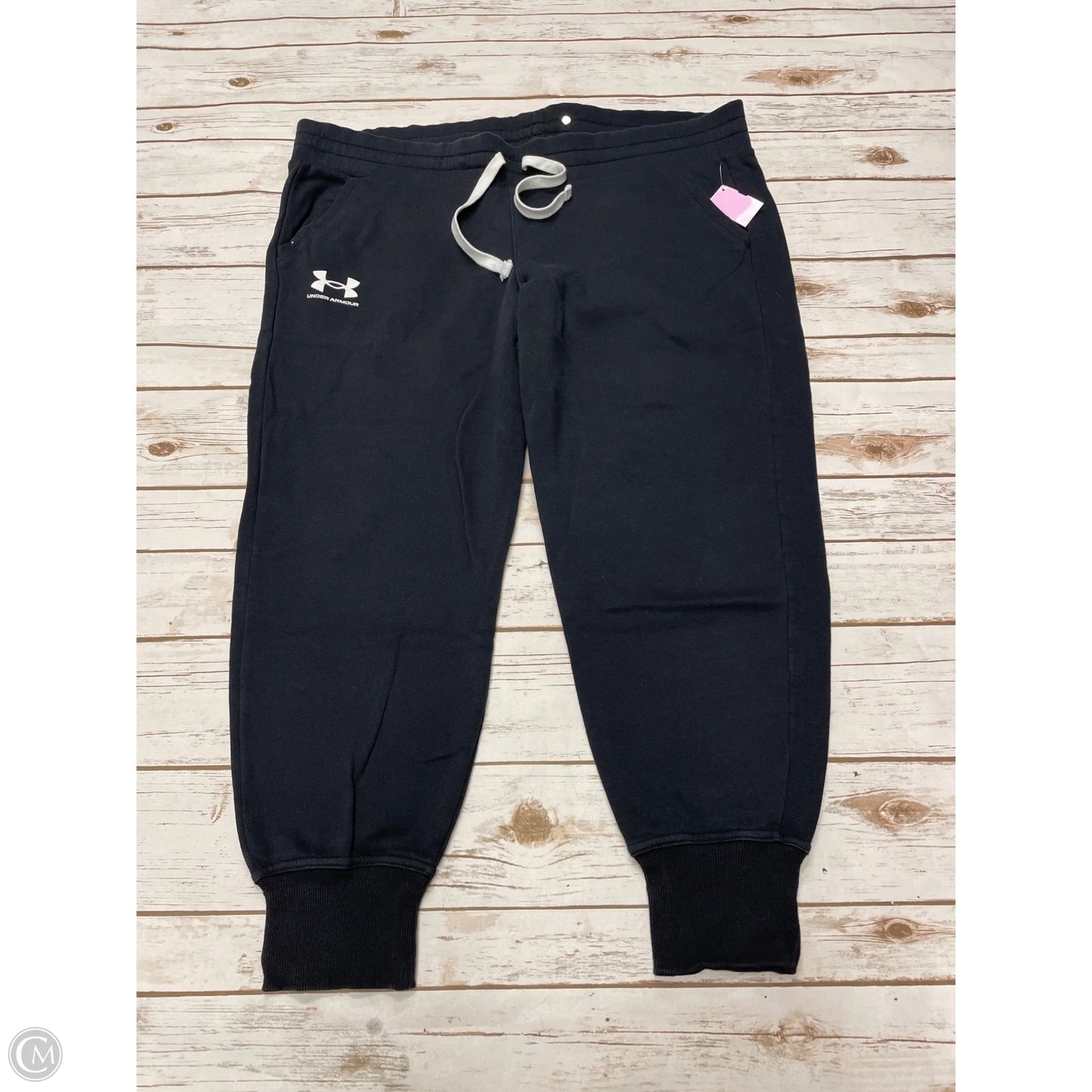 Athletic Pants By Under Armour In Black, Size: Xxl