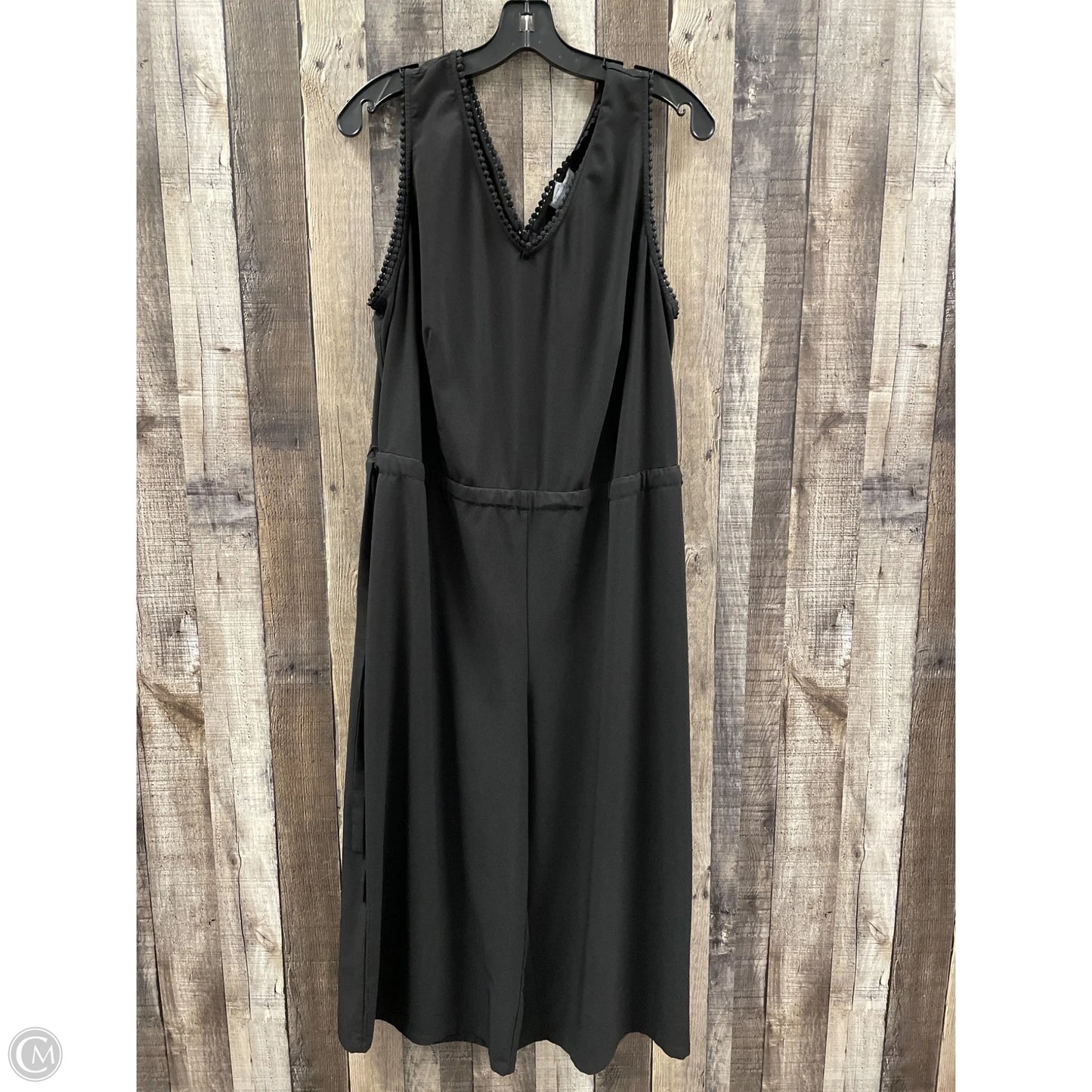 Jumpsuit By Carolina Belle In Black, Size: 1x