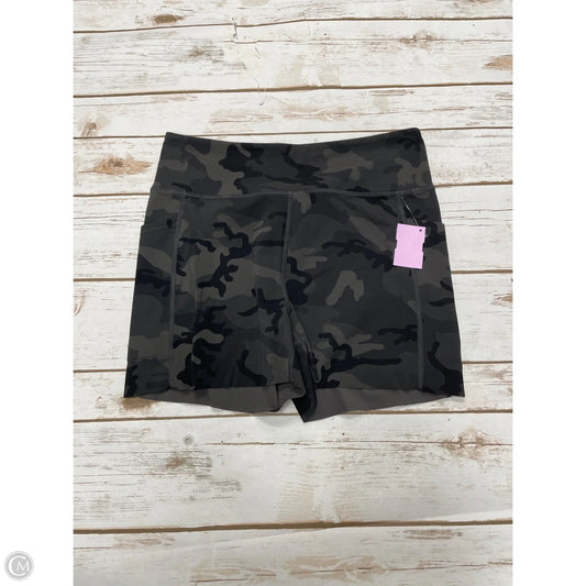 Athletic Shorts By Zyia In Camouflage Print, Size: L