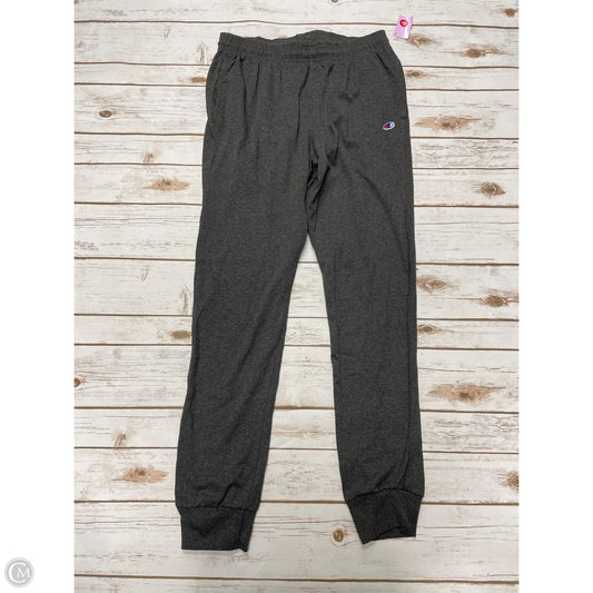 Athletic Pants By Champion In Grey, Size: M