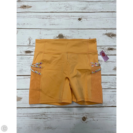 Athletic Shorts By Fabletics In Orange, Size: S