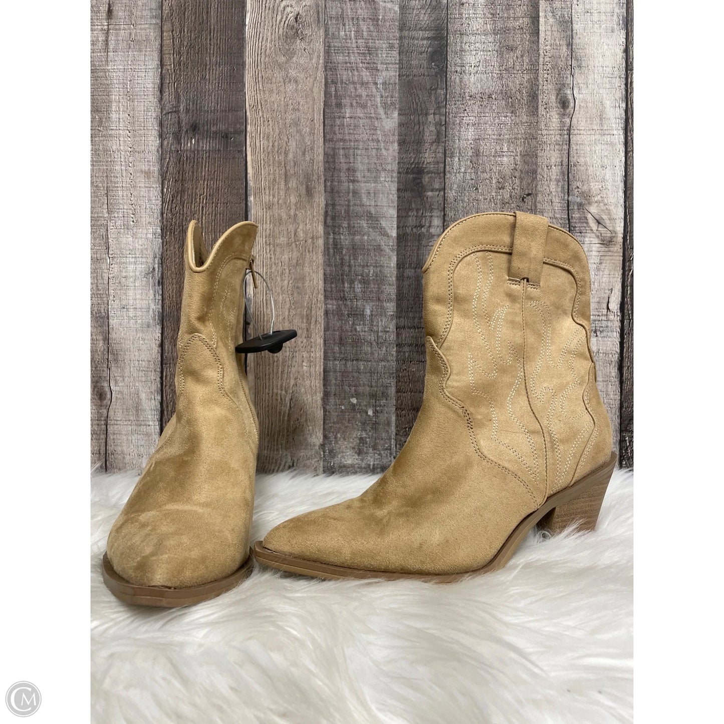 Boots Western By Universal Thread In Tan, Size: 6.5