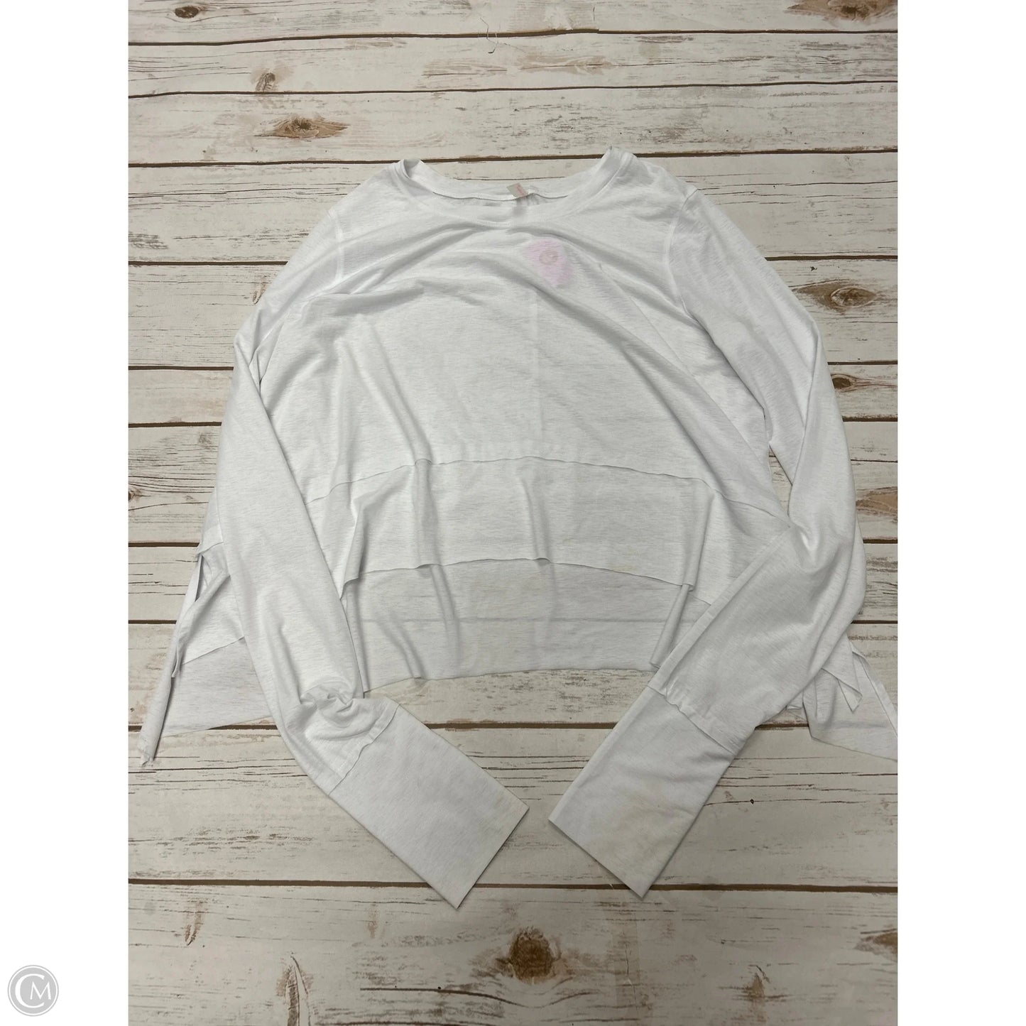 Top Long Sleeve By Free People In White, Size: M