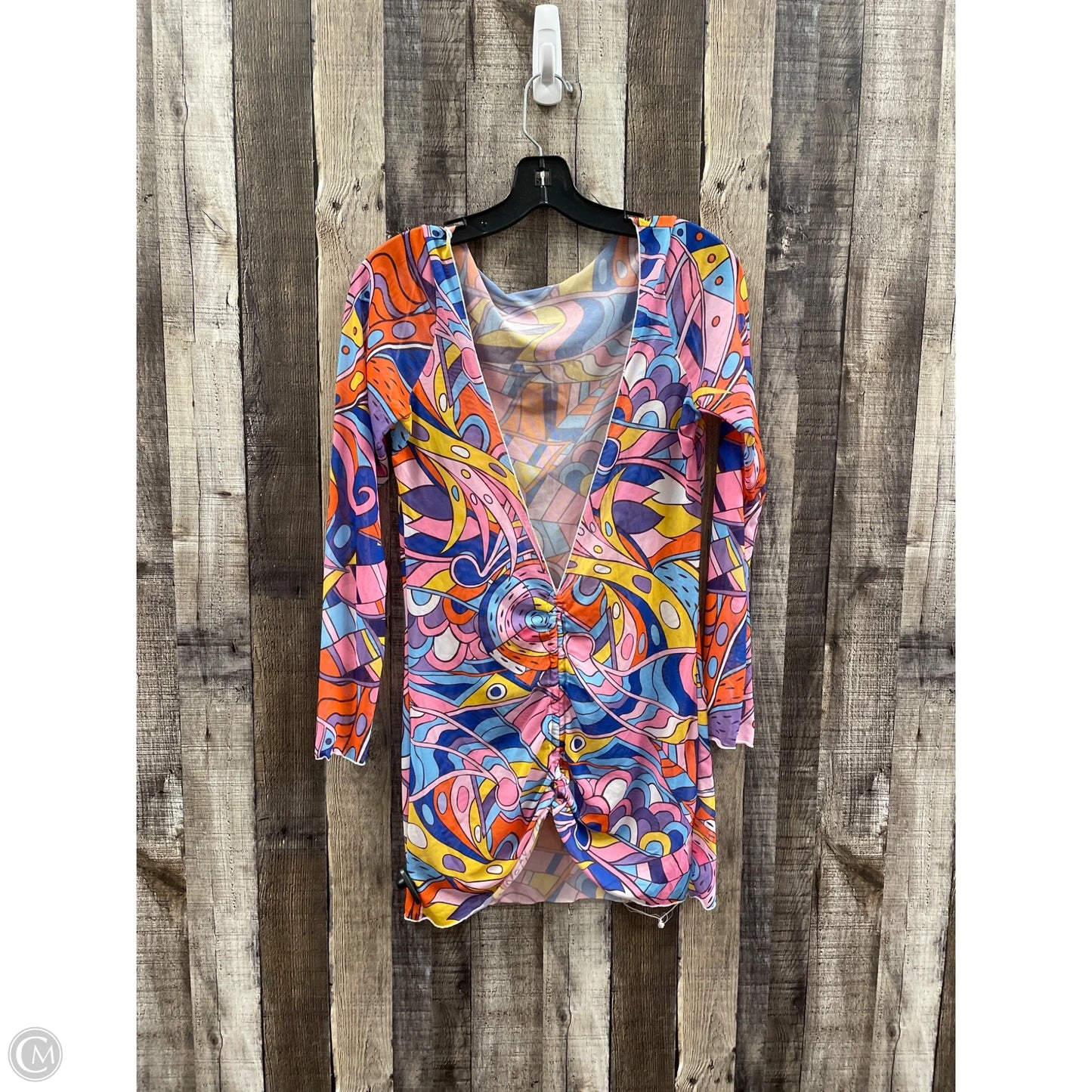 Swimwear Cover-up By Cmf In Multi-colored, Size: Xl