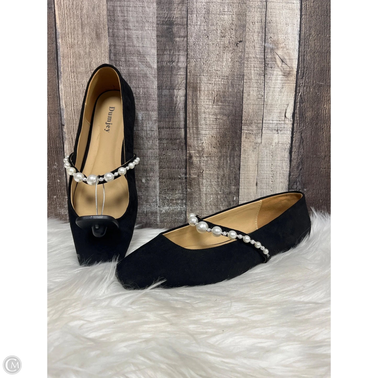 Shoes Flats By Cme In Black, Size: 8