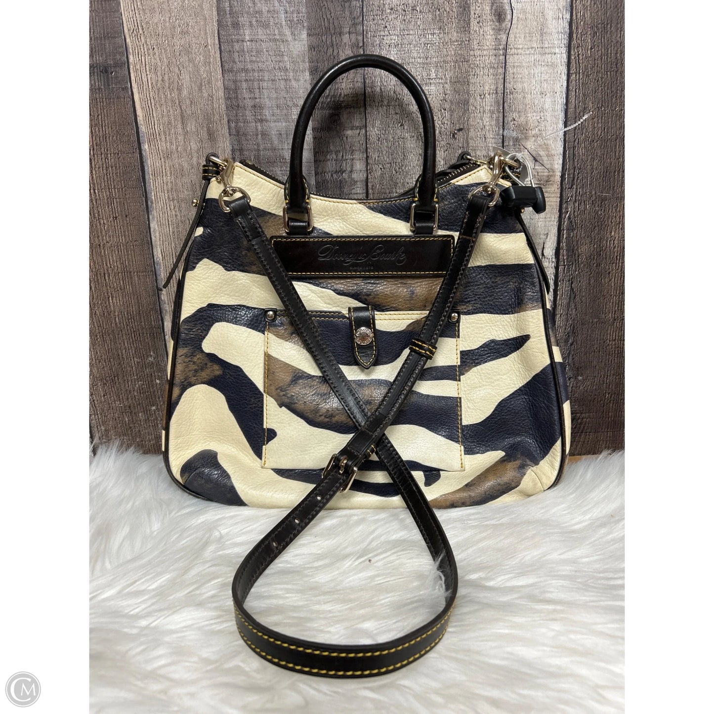 Handbag Designer By Dooney And Bourke, Size: Large