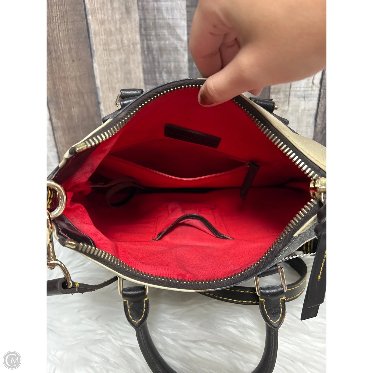 Handbag Designer By Dooney And Bourke, Size: Large