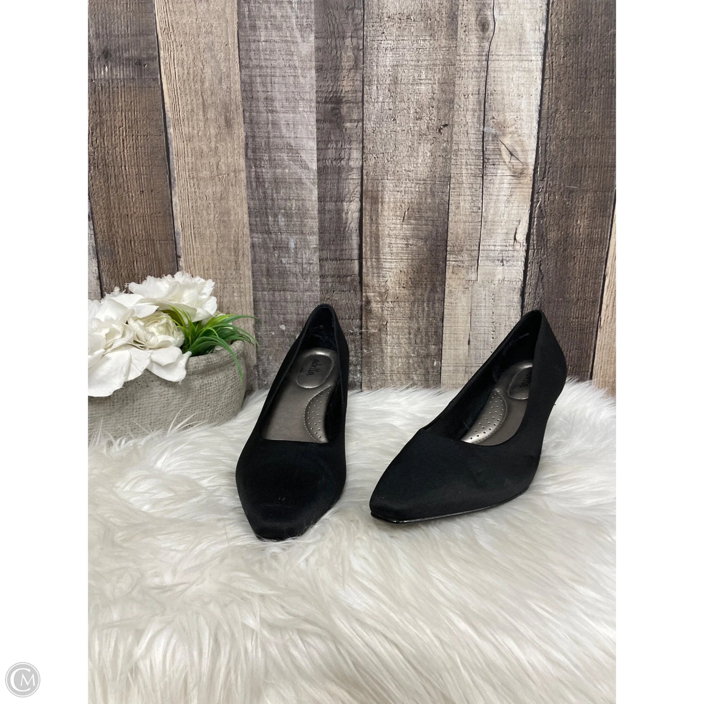 Shoes Heels Kitten By Cme In Black, Size: 9.5