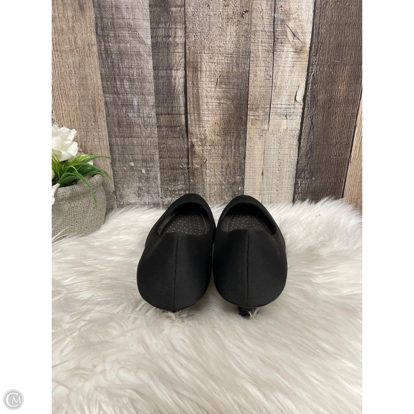 Shoes Heels Kitten By Cme In Black, Size: 9.5
