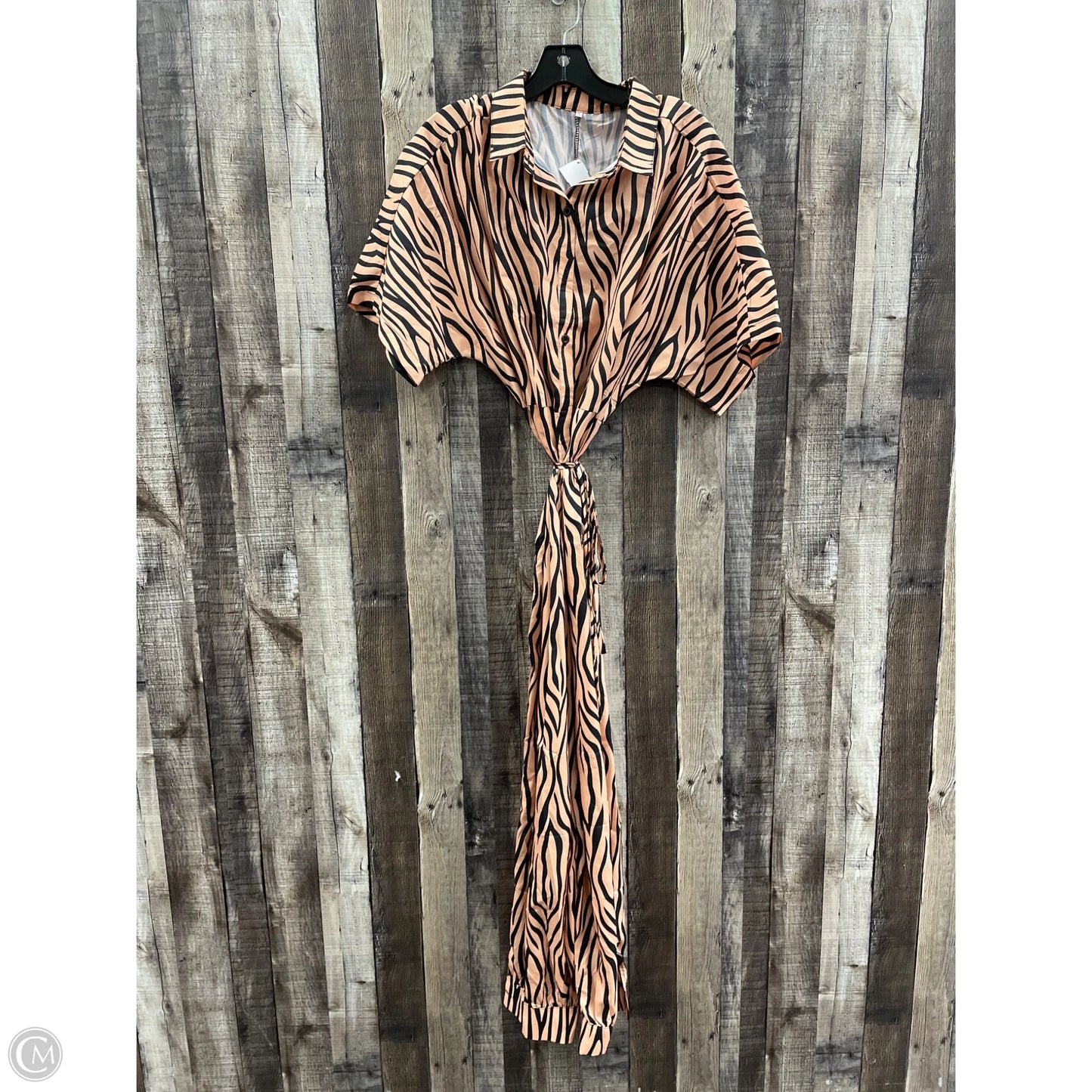 Jumpsuit By Cmf In Zebra Print, Size: 3x