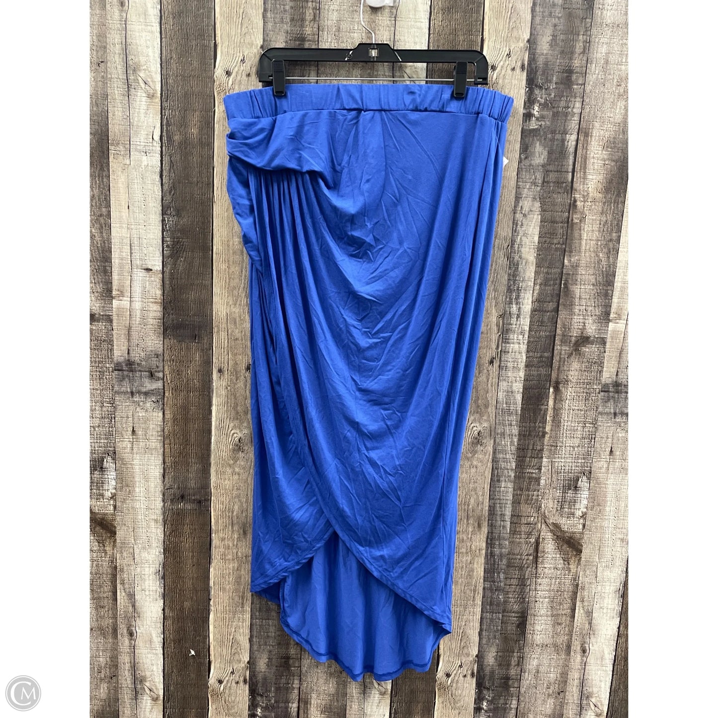 Skirt Maxi By Cmf In Blue, Size: 2x